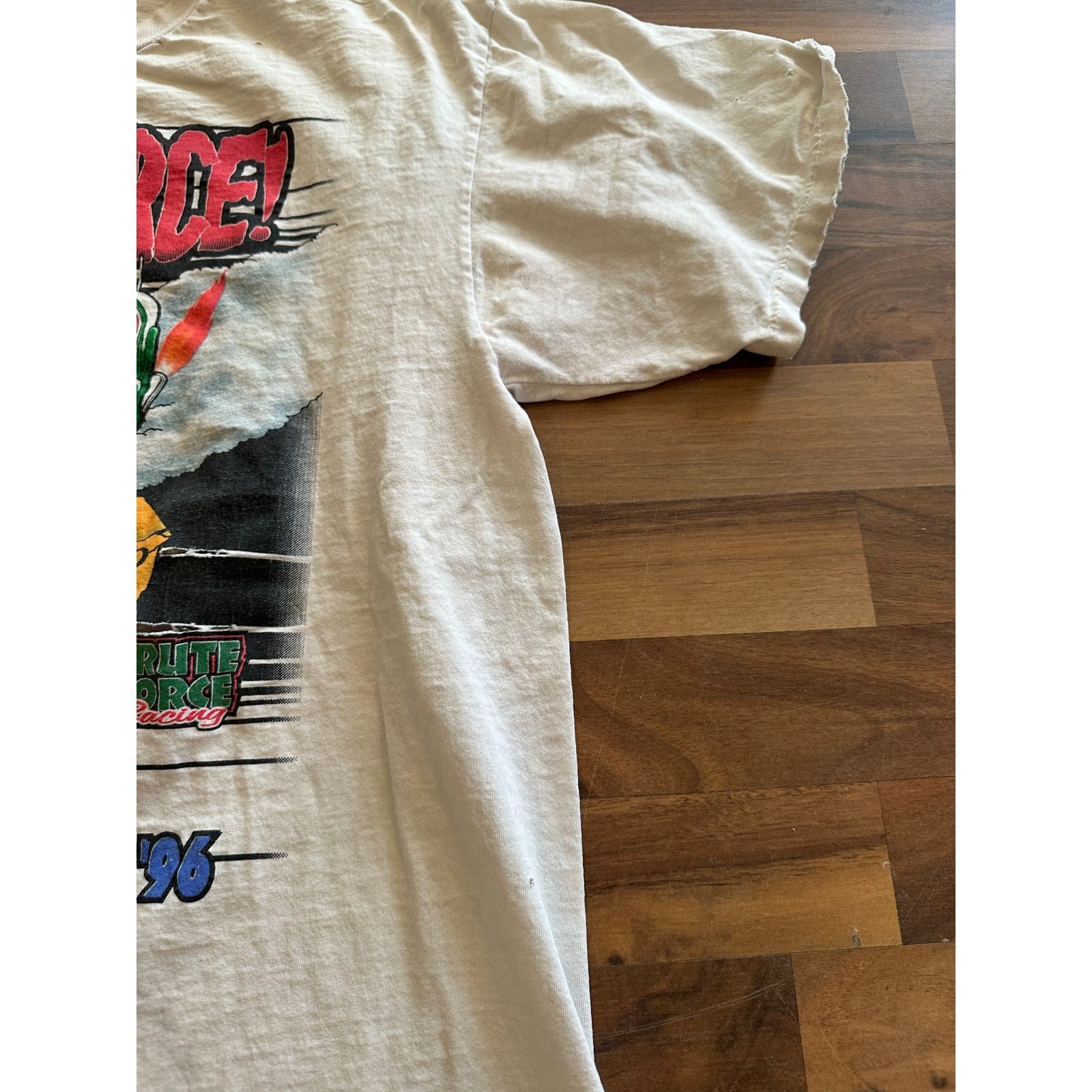 Jerzees 1996 Fear The Force 5 time Champion John Force Size XL Size US XL / EU 56 / 4 - 4 Thumbnail