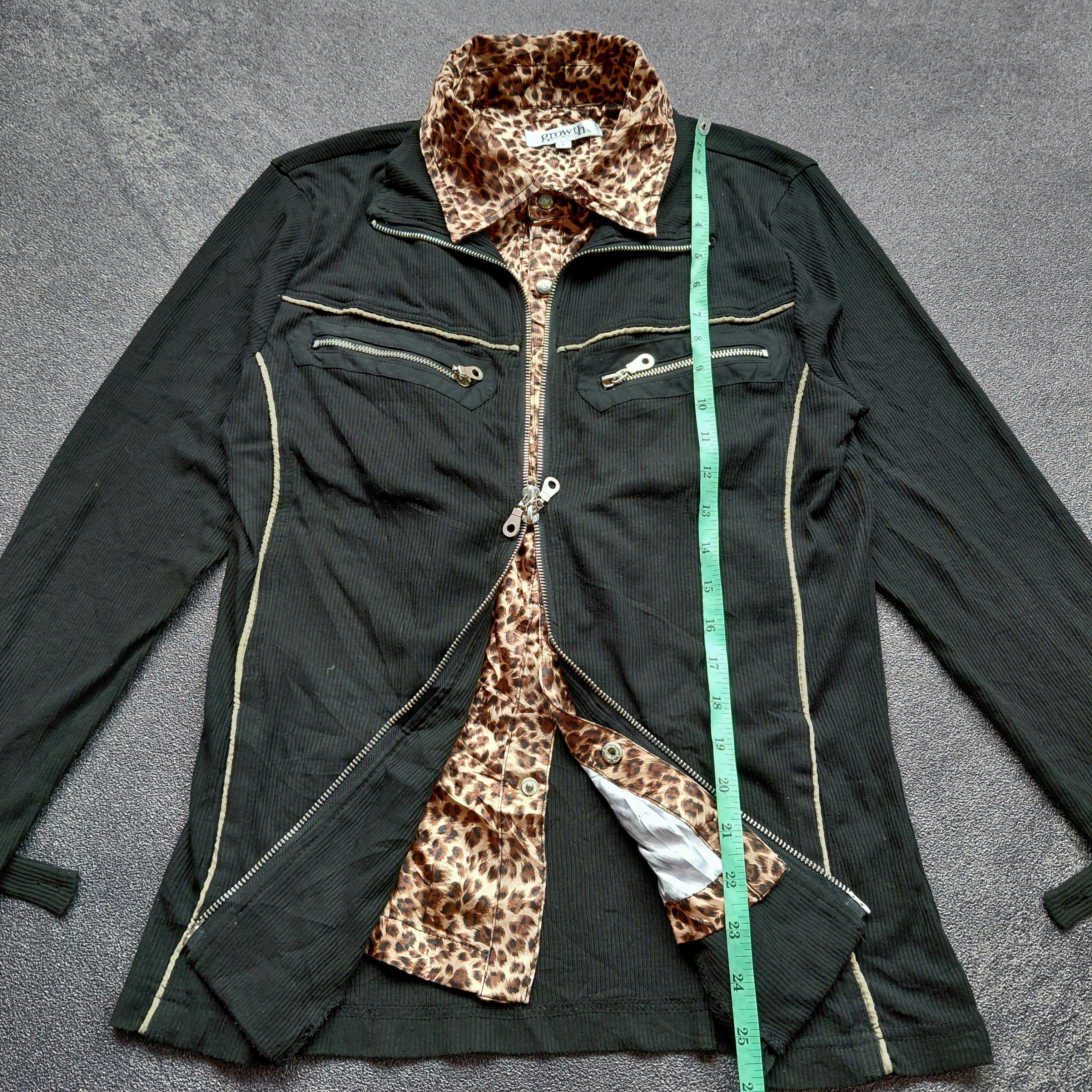 In The Attic Growth In The Attic Double Layer Leopart Shirt Size US L / EU 52-54 / 3 - 7 Thumbnail