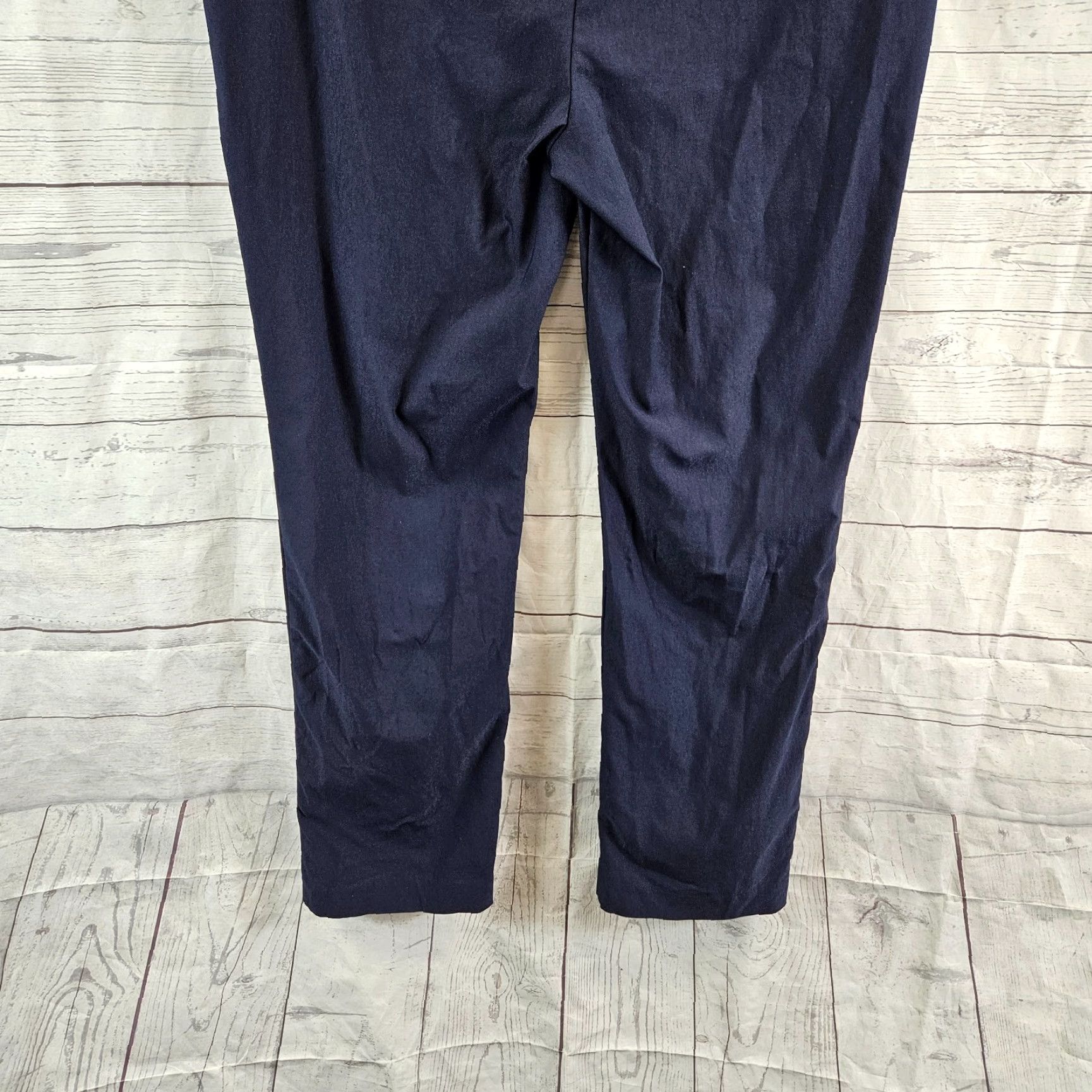 Vintage Chico's Womens Pants 14 Blue Pull On High Rise Rayon Blend Nylon Spandex Size 36" / US 14 / IT 50 - 5 Thumbnail