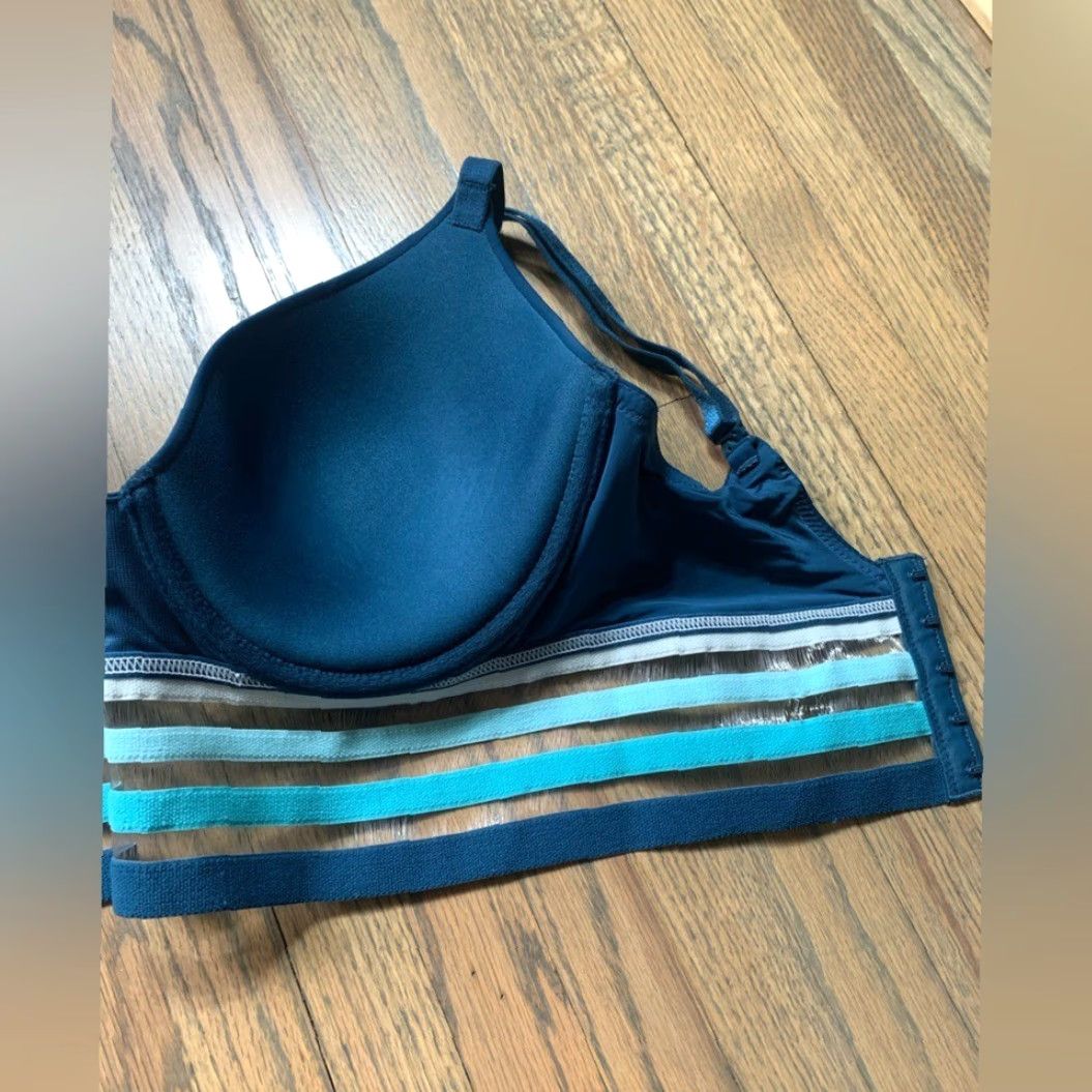 Victoria's Secret Victoria's Secret Bras Blue 32DD Push Up Bra Women Regular - Blue Victoria's Secret Bra 32DD Women Push Up Blue Size ONE SIZE - 6 Thumbnail