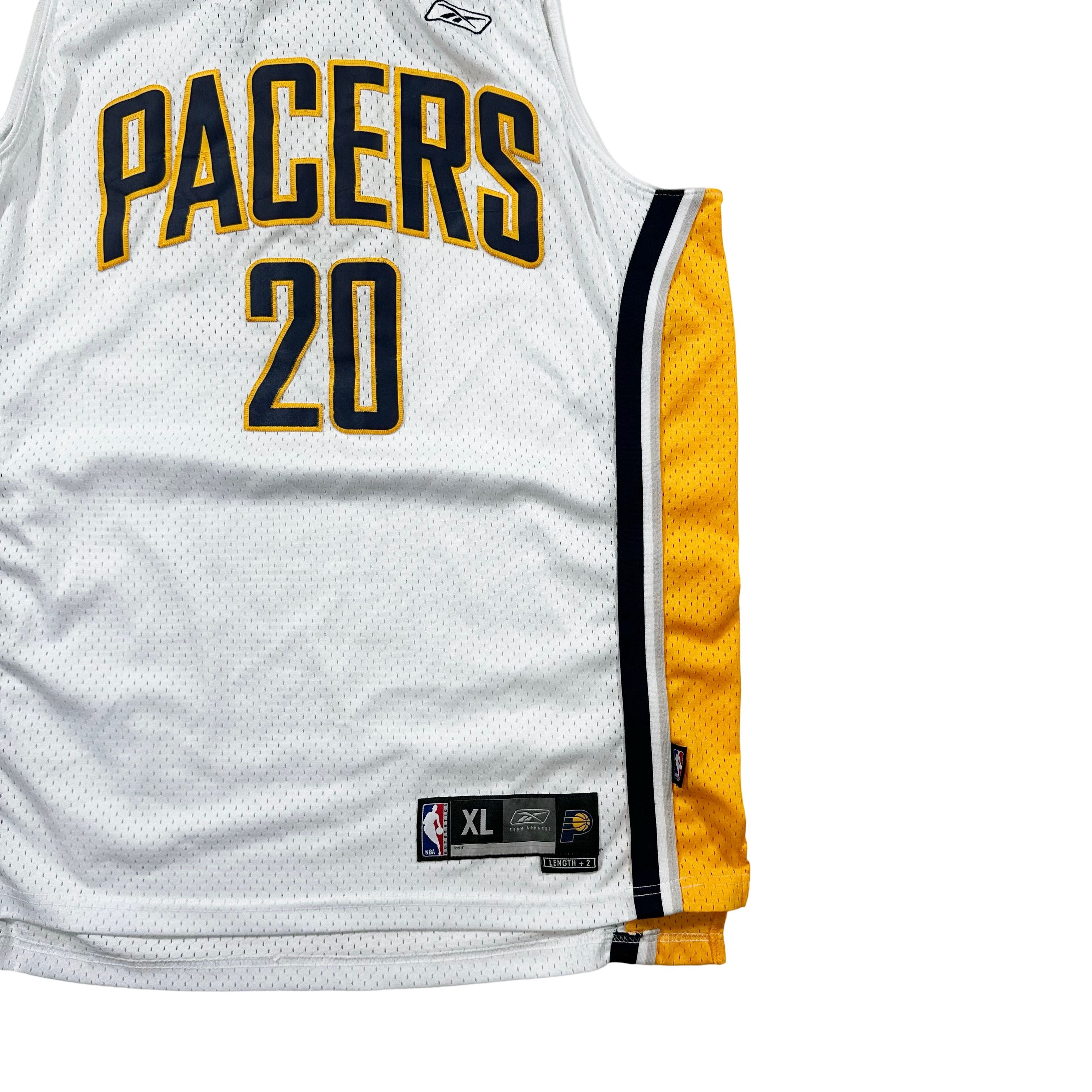 Vintage Vintage Reebok NBA Indiana Pacers #20 Jones Basketball Size US XL / EU 56 / 4 - 3 Thumbnail