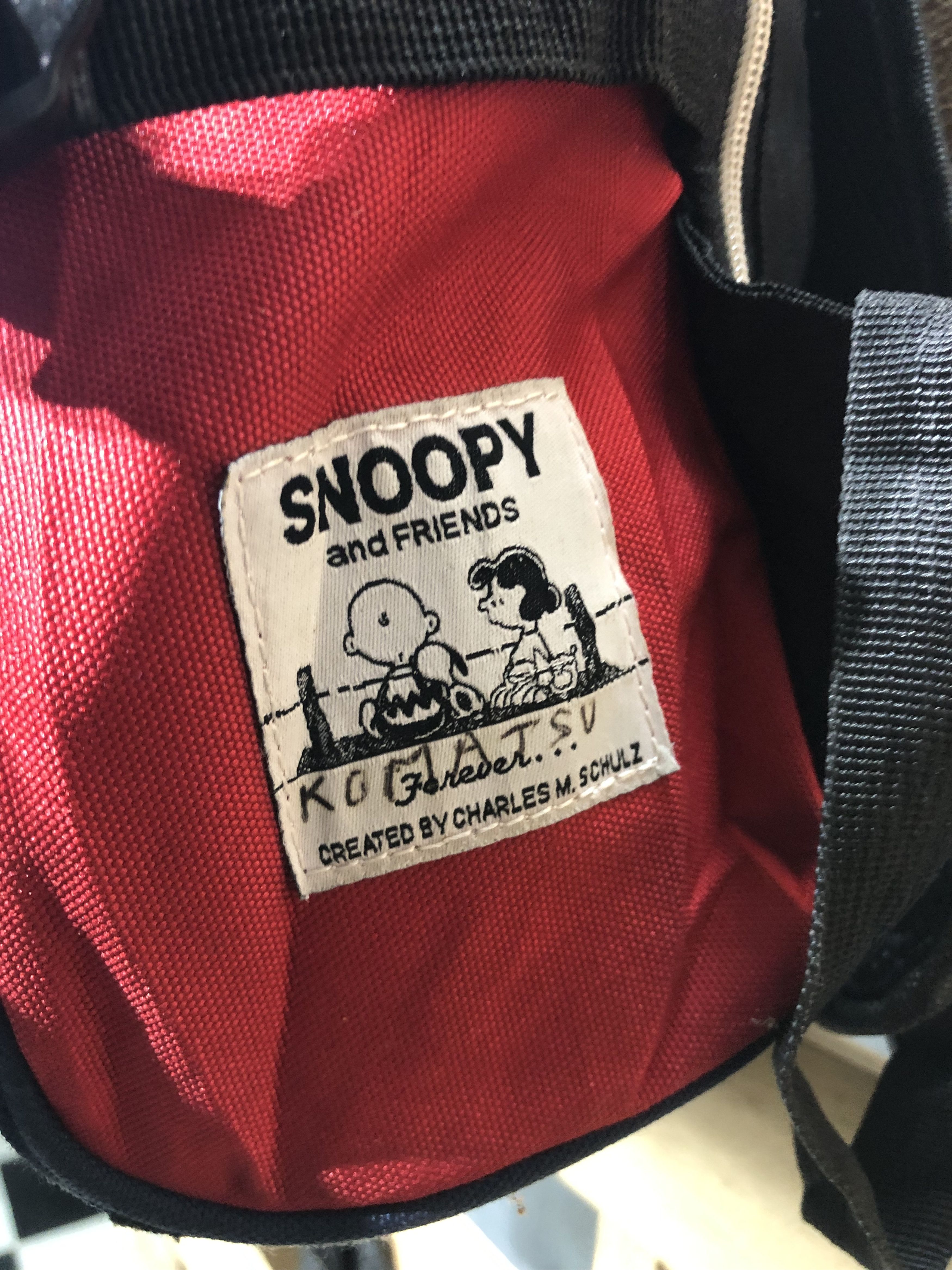 Cartoon Network × Peanuts Snoopy Cartoon Network Style Backpack Size ONE SIZE - 6 Thumbnail