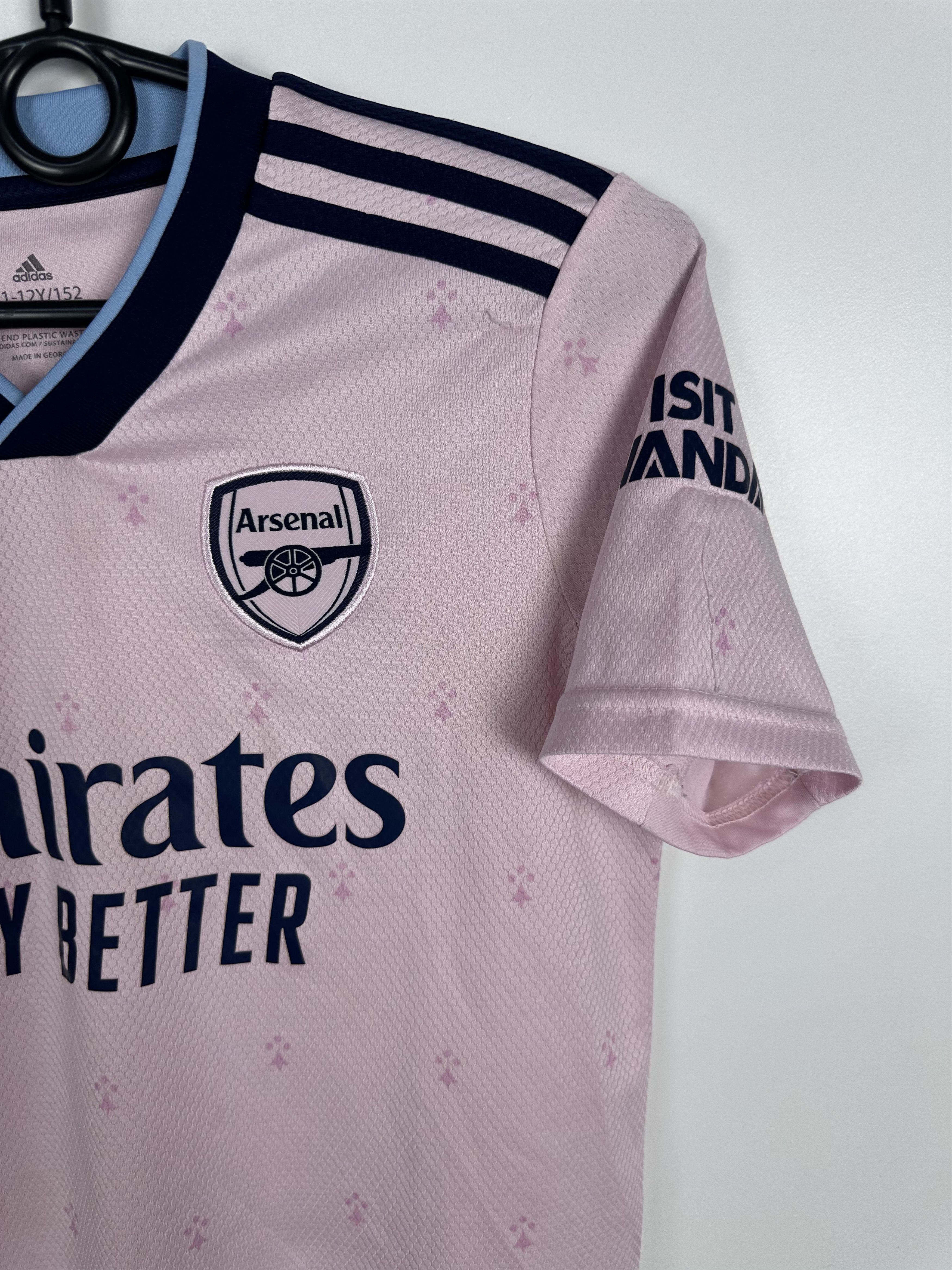 Adidas ARSENAL LONDON 2022 Football Shirt Soccer Jersey Youth M Size US XXS / EU 40 - 2 Thumbnail