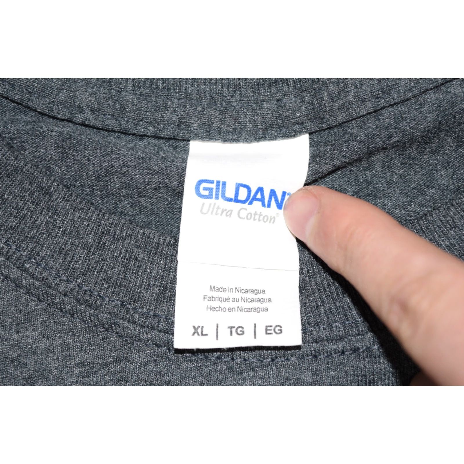 Gildan GILDAN Irish American T-Shirt Adult XL Gray Family Tree Crew Neck Short Sleeve Cotton Blend Size US XL / EU 56 / 4 - 3 Thumbnail