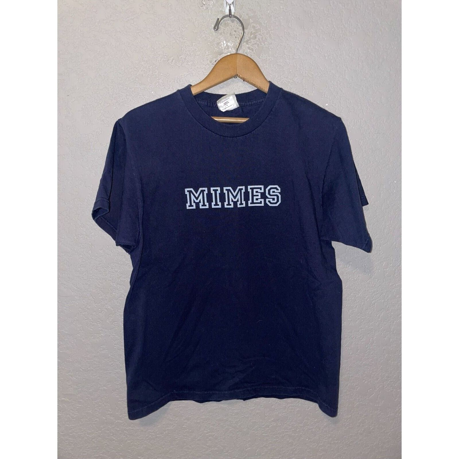 Lee Vintage Mime Shirt Mimes Blue Tee VTG 1990s Lee Tag 90s S Size US S / EU 44-46 / 1 - 1 Thumbnail