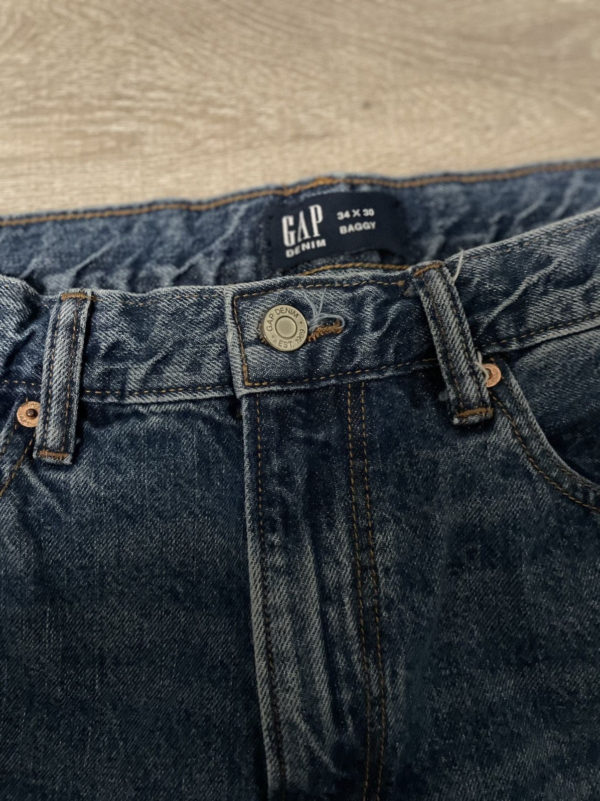 Vintage Vintage Gap Denim Size US 34 / EU 50 - 2 Thumbnail