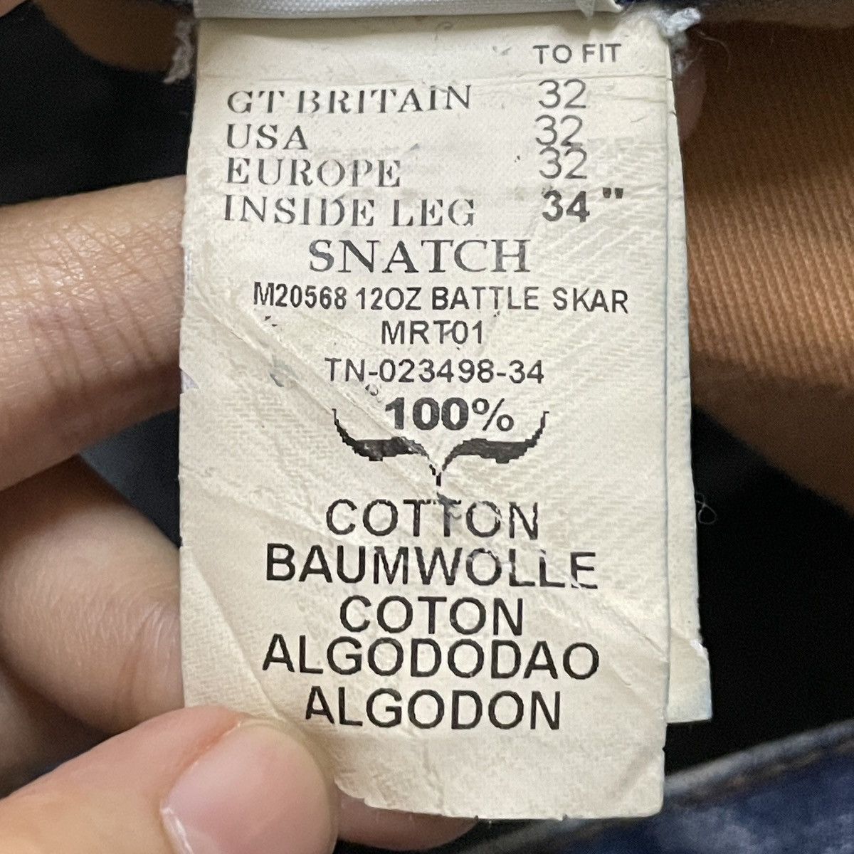 If Six Was Nine × Pepe Jeans × Vintage Very Rare Design Vintage Brand Pepe Flared Jeans 2000s Size US 32 / EU 48 - 12 Thumbnail