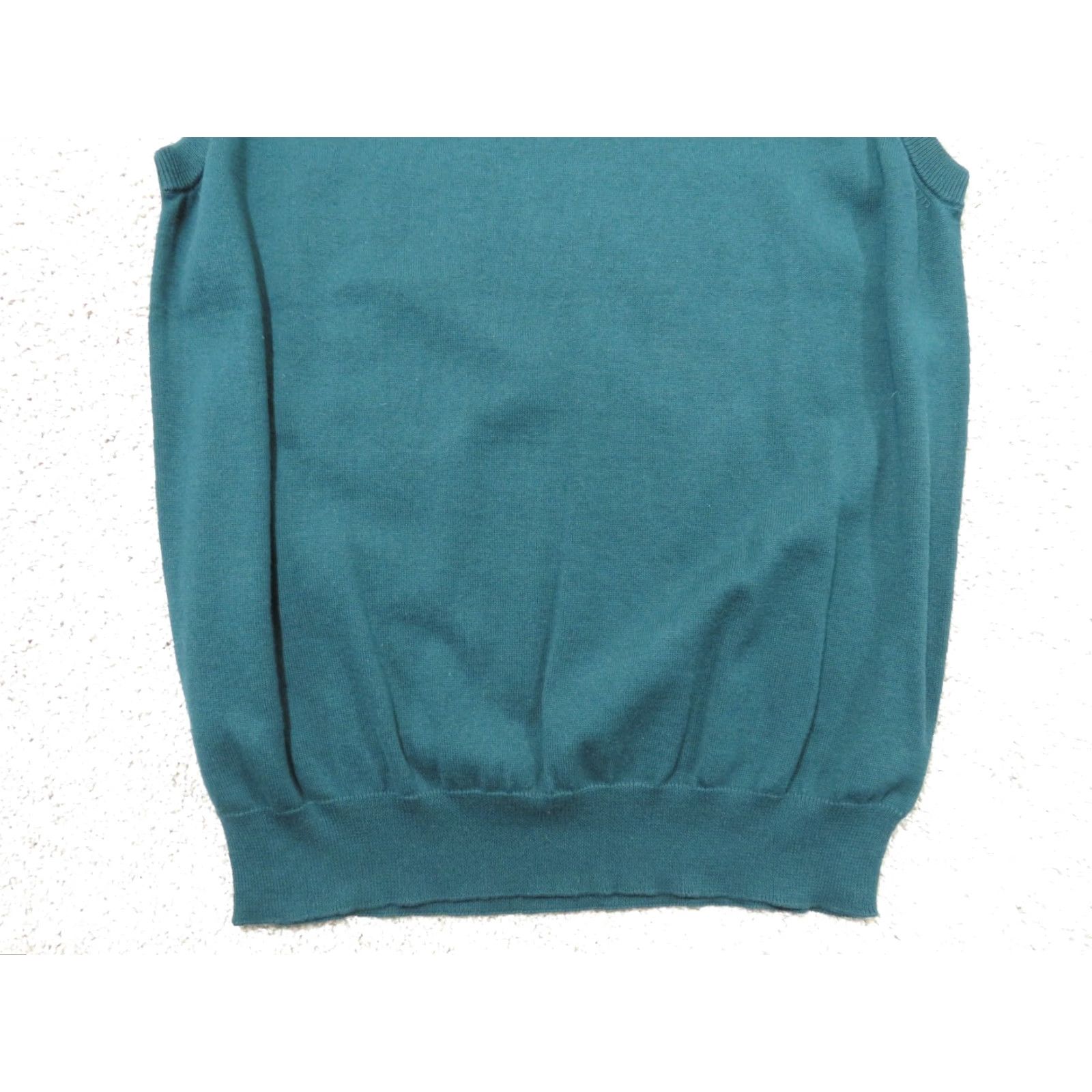 Chaps VINTAGE? NWT Chaps V-Neck Cotton Mens M Medium Green Sweater Vest Golf Size US M / EU 48-50 / 2 - 2 Thumbnail