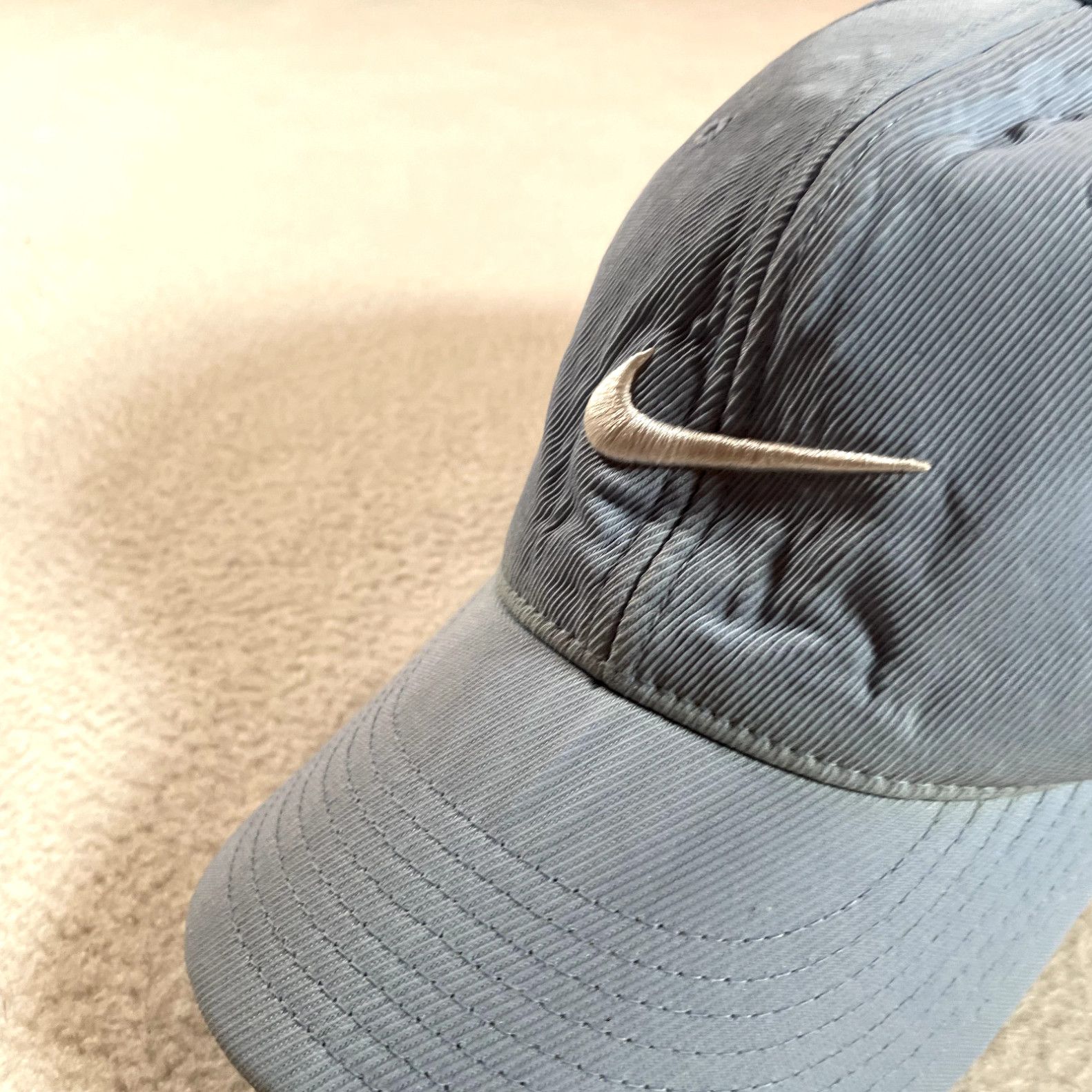 Nike Genuine Medium Size Blue R Flex Fit Baseball Cap for Men with ...