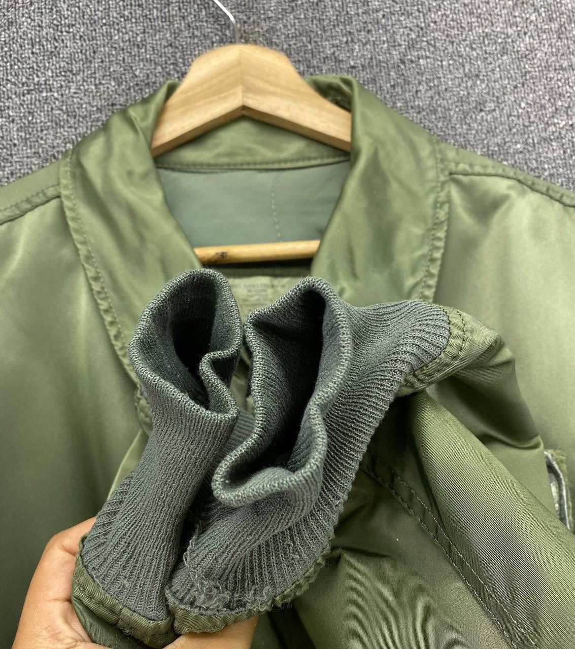 Alpha Industries Vintage 90s Alpha Industries Flyers Bomber Jacket Size US XL / EU 56 / 4 - 12 Thumbnail