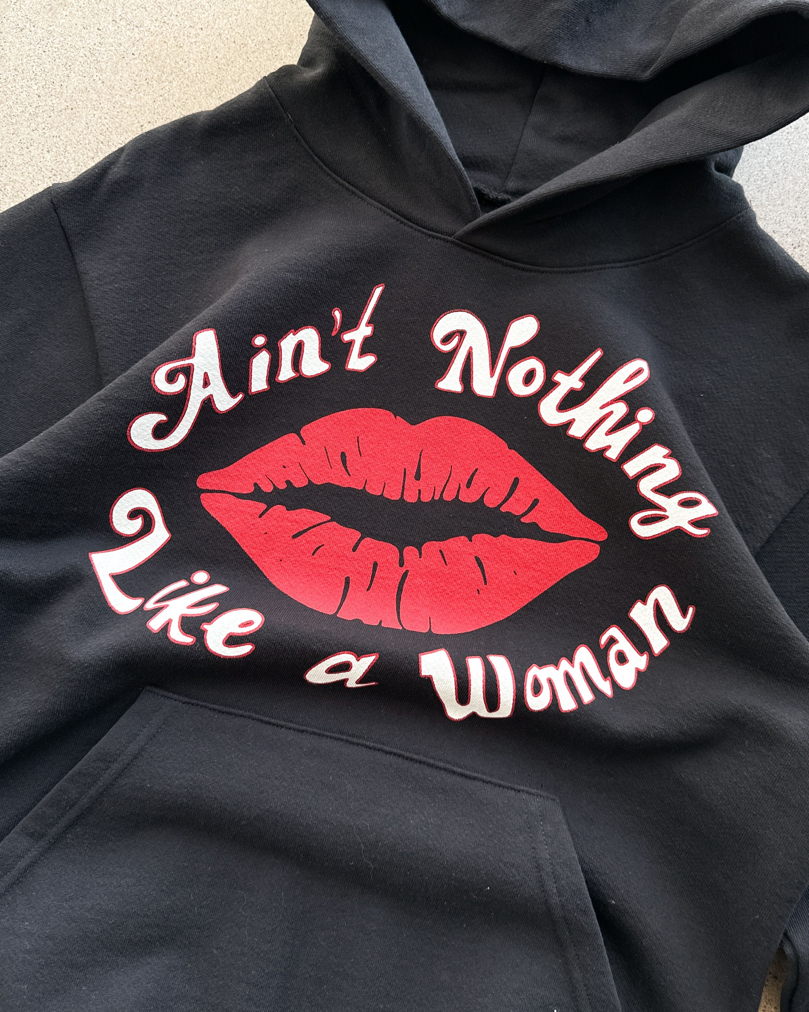 Simple Gospel Ain't Nothing Like A Woman Hoodie Black Mens S