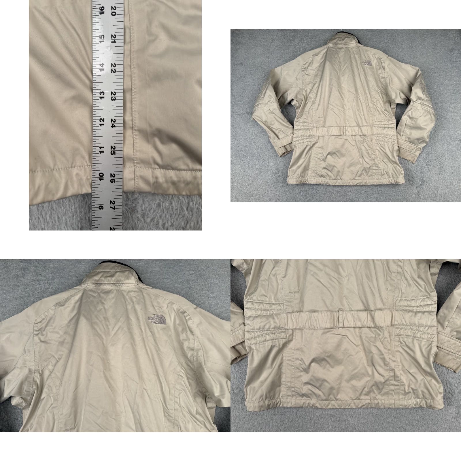 The North Face The North Face Jacket Womens L Beige Full Zip Hyvent Nylon Shell Windbreaker Regular Size Type: Jacket Ladies, Womens Size L / US 10 / IT 46 - 9 Thumbnail