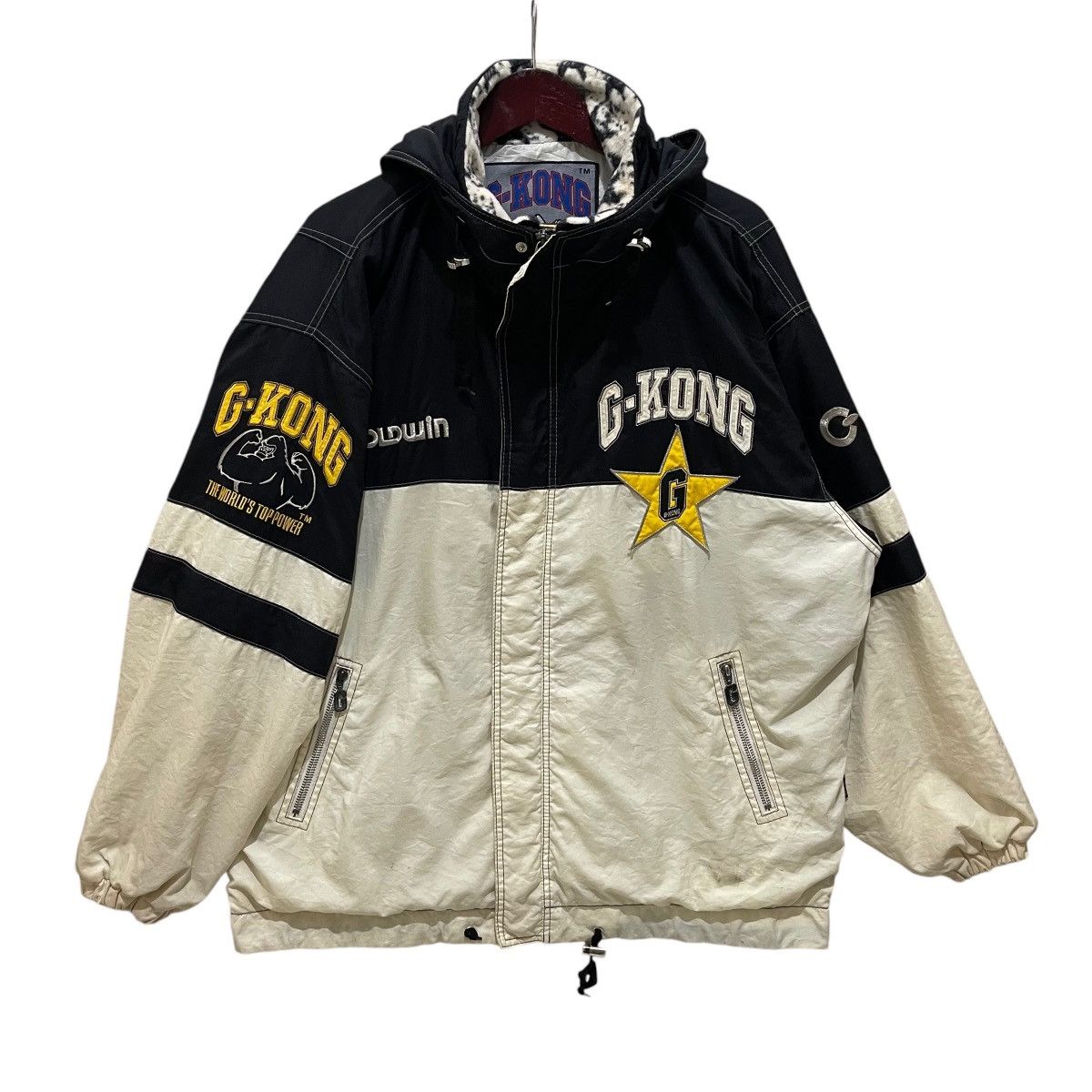 Goldwin × Vintage Vintage Goldwin G-Kong Hoodie Zipper Jacket Size US L / EU 52-54 / 3 - 1 Thumbnail