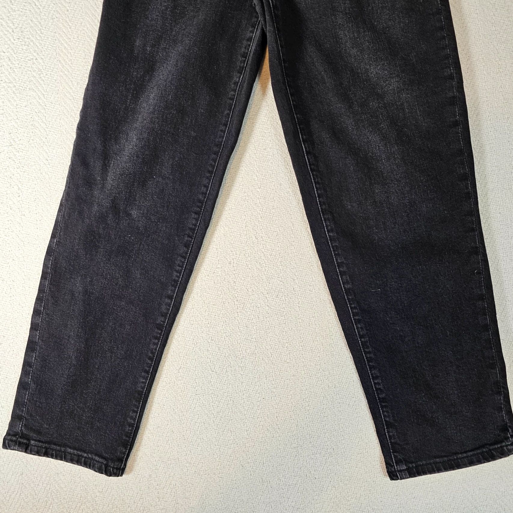 Banana Republic VINTAGE Banana Republic Jeans Women's Size 27 Medium Black Straight High Rise Denim Size 27" / US 4 / IT 40 - 2 Thumbnail