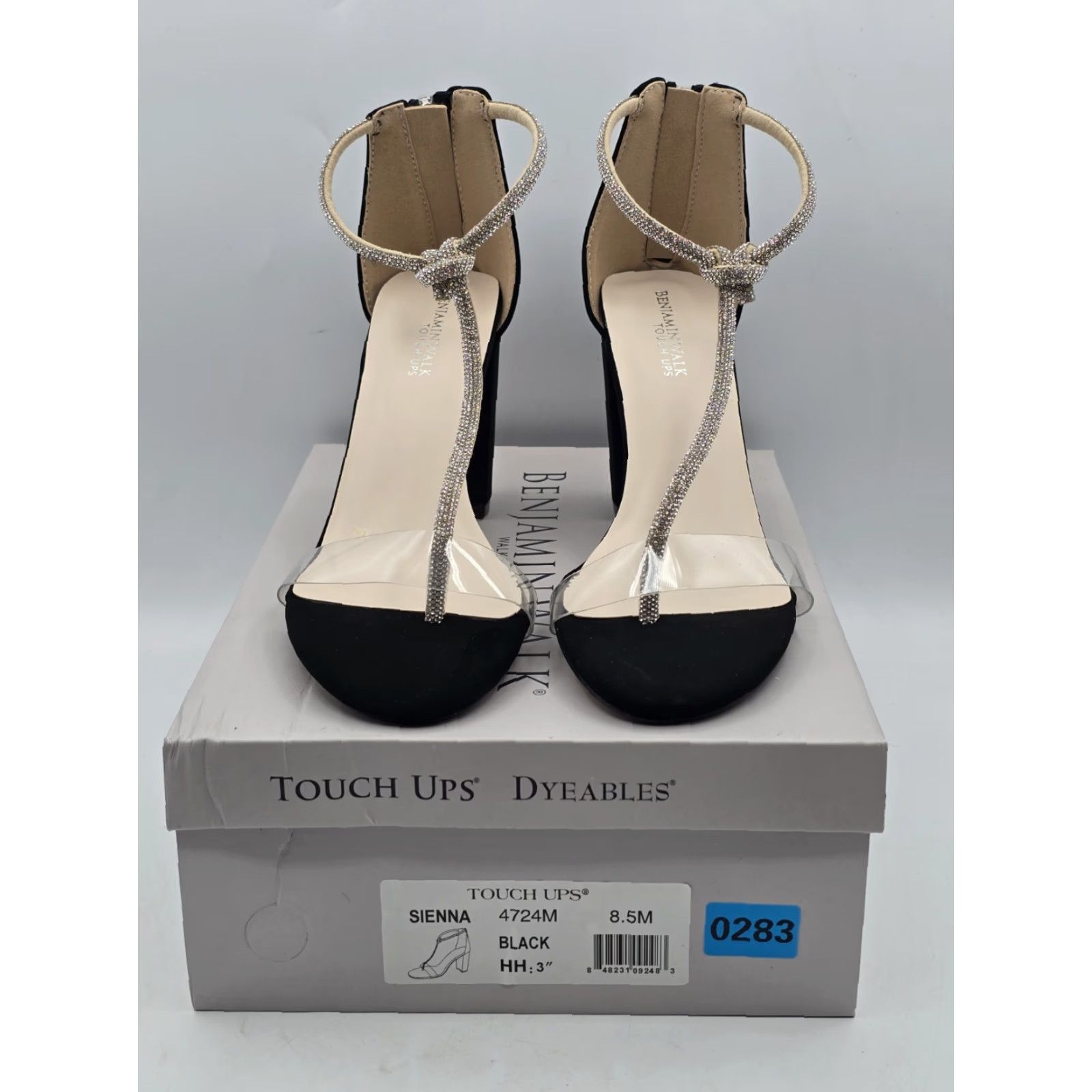 Vintage Touch Ups Sienna Heeled Sandal Black Women's Size 8.5M NEW Size US 9 / IT 39 - 3 Thumbnail