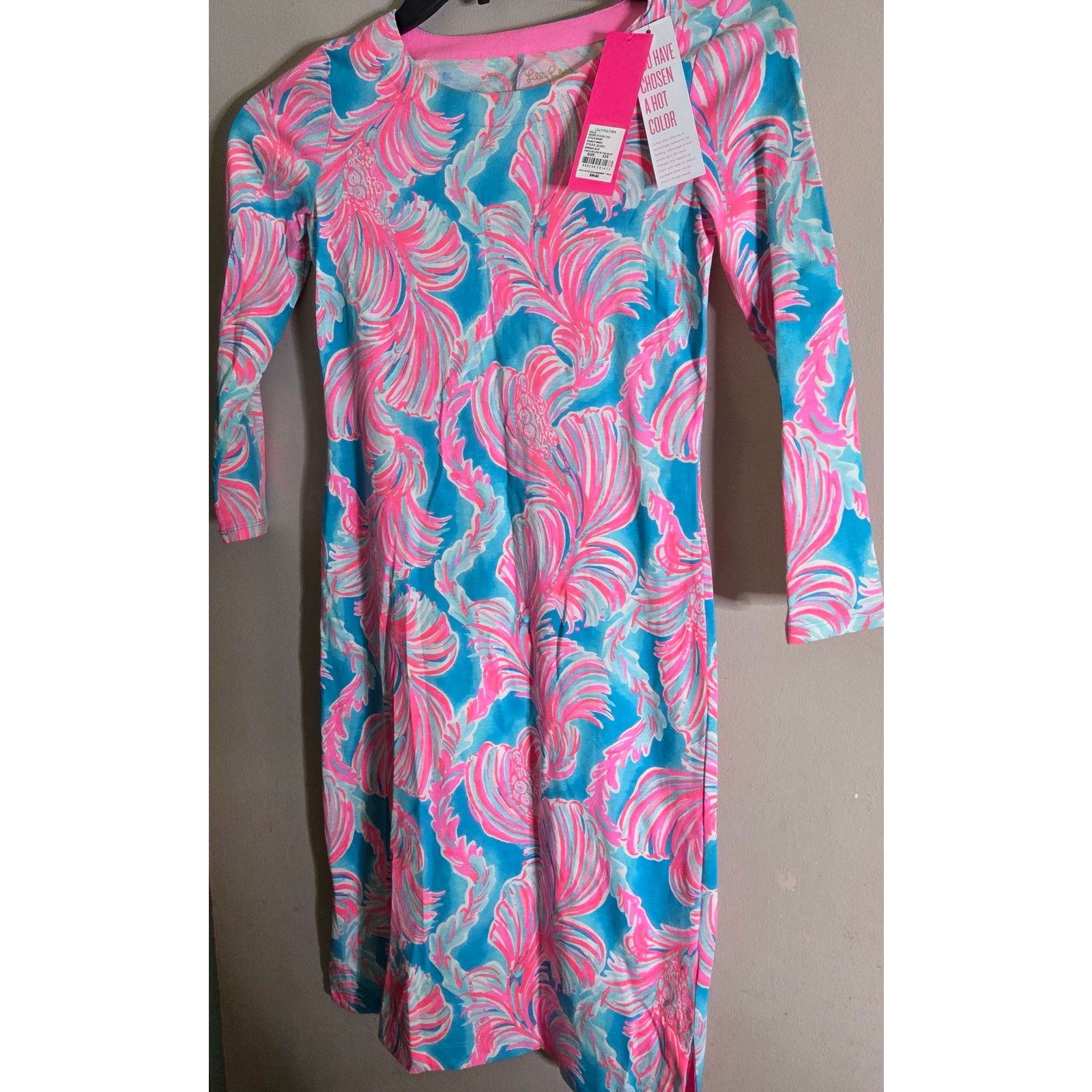 Lilly Pulitzer Women's Lilly Pulitzer Charley Dress Bermuda Blue Size XXS Size XXS / US 00 / IT 34 - 1 Thumbnail
