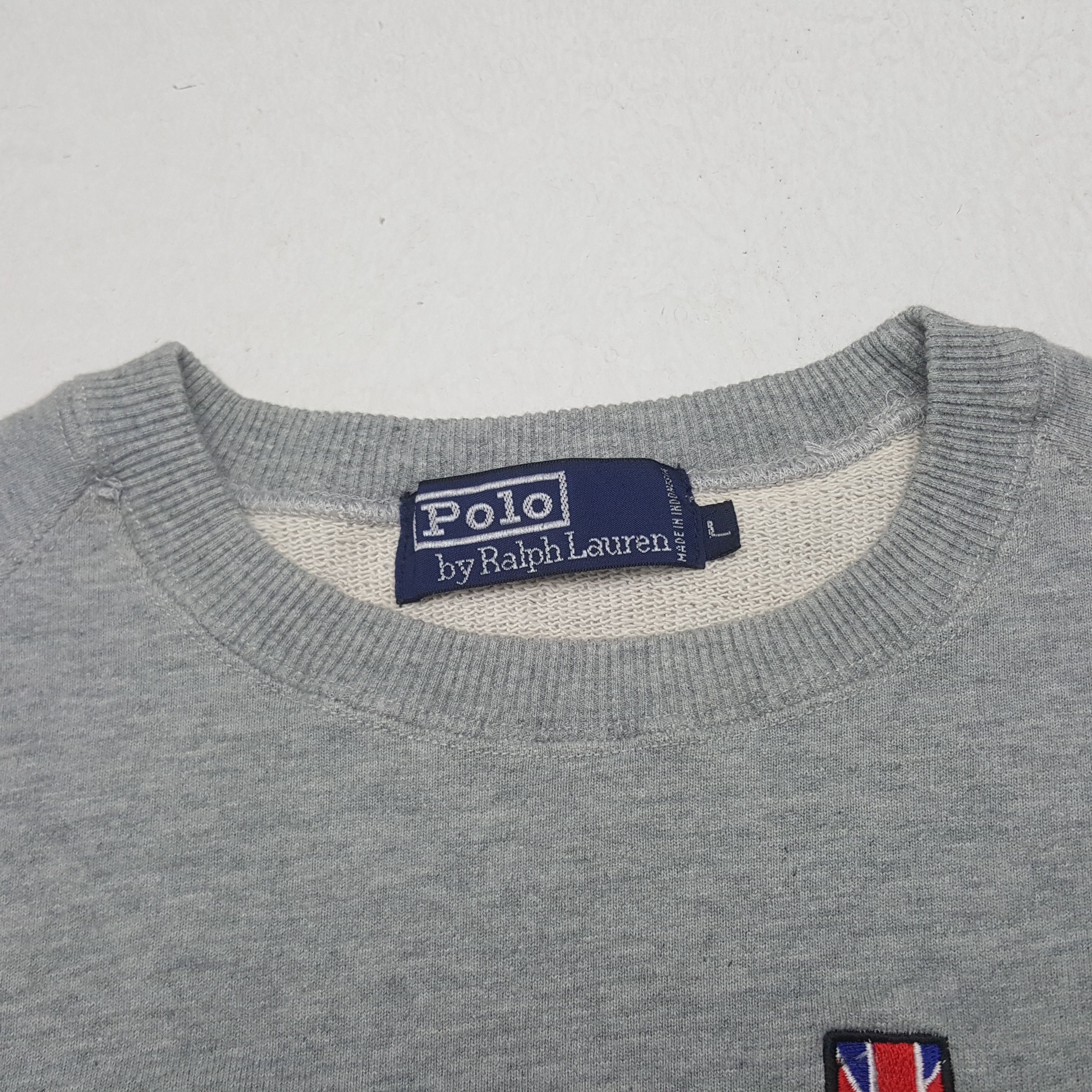 Polo Ralph Lauren × Vintage Vintage Polo Ralph Lauren Logo Sweatshirt Size US M / EU 48-50 / 2 - 5 Thumbnail