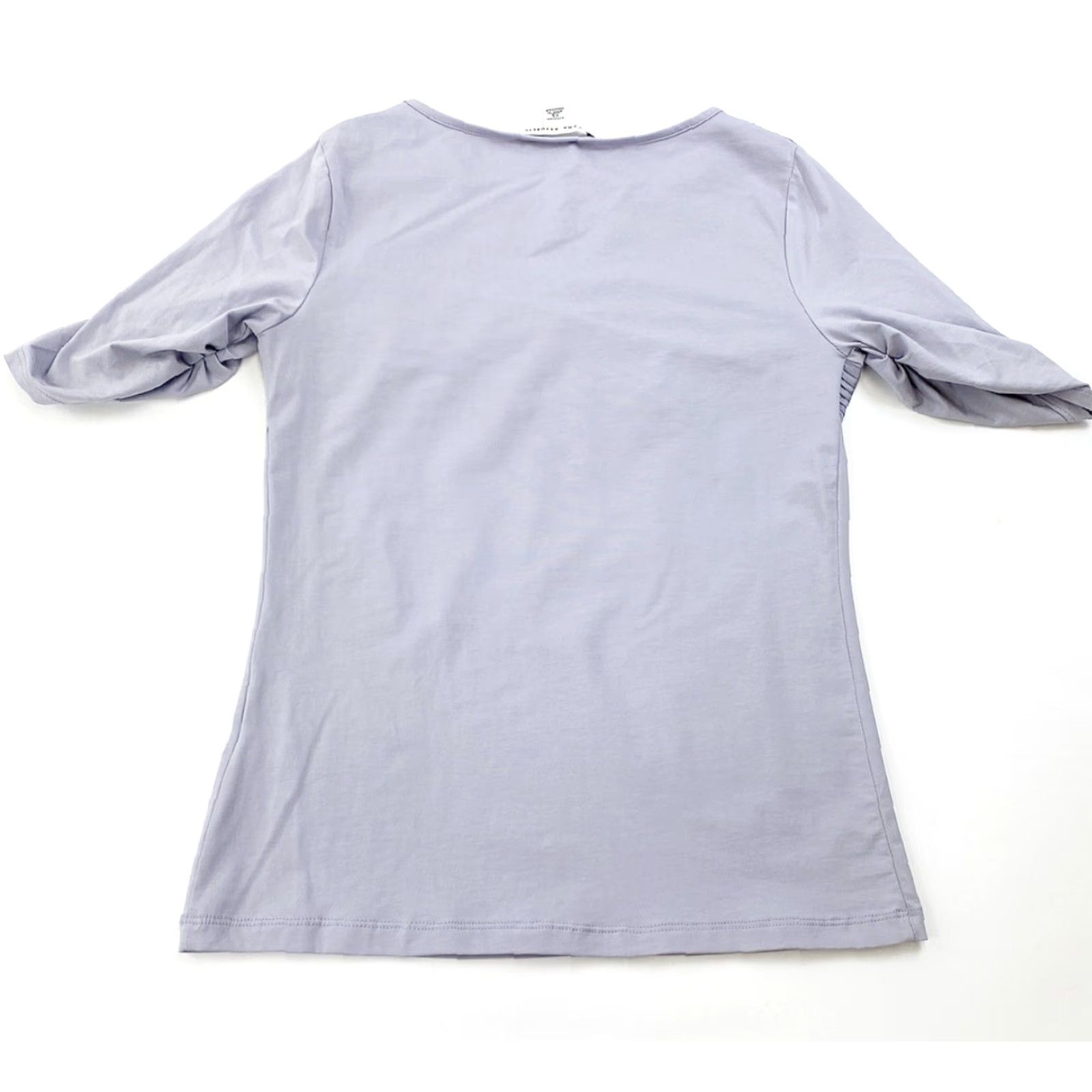 Banana Republic Banana Republic Shirt Womens XS Gray Short Sleeve Top Stretch Size XS / US 0-2 / IT 36-38 - 2 Thumbnail