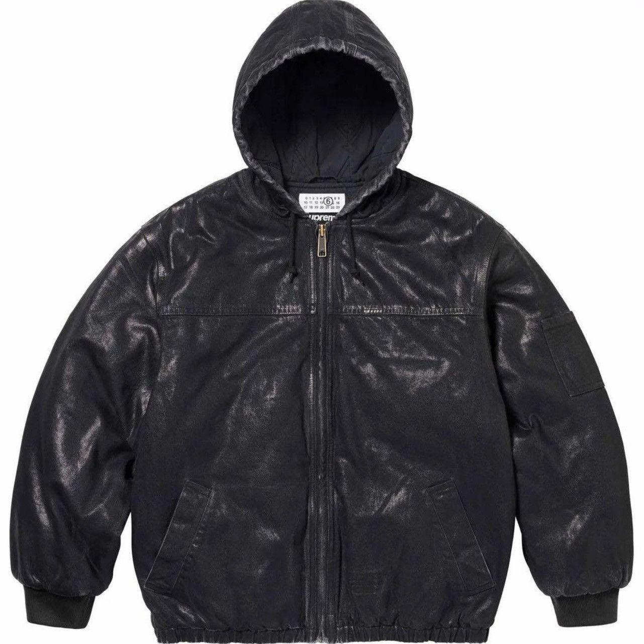 ジャケット・アウター Supreme vanson Leathers Hooded Work Jkt Supreme Vanson Leathers Hooded Work Jacket Red Men's - FW24 - US