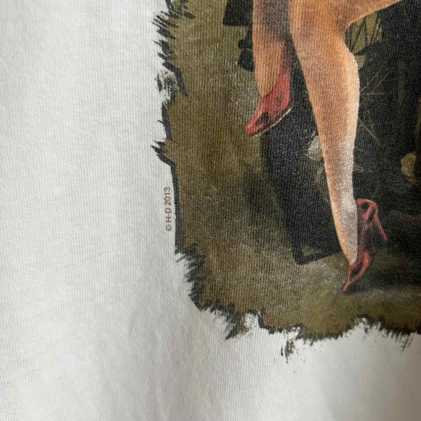 Harley Davidson × Vintage Vintage Harley Davidson Indiana T-shirt 90s Sz XL Size US XL / EU 56 / 4 - 7 Thumbnail