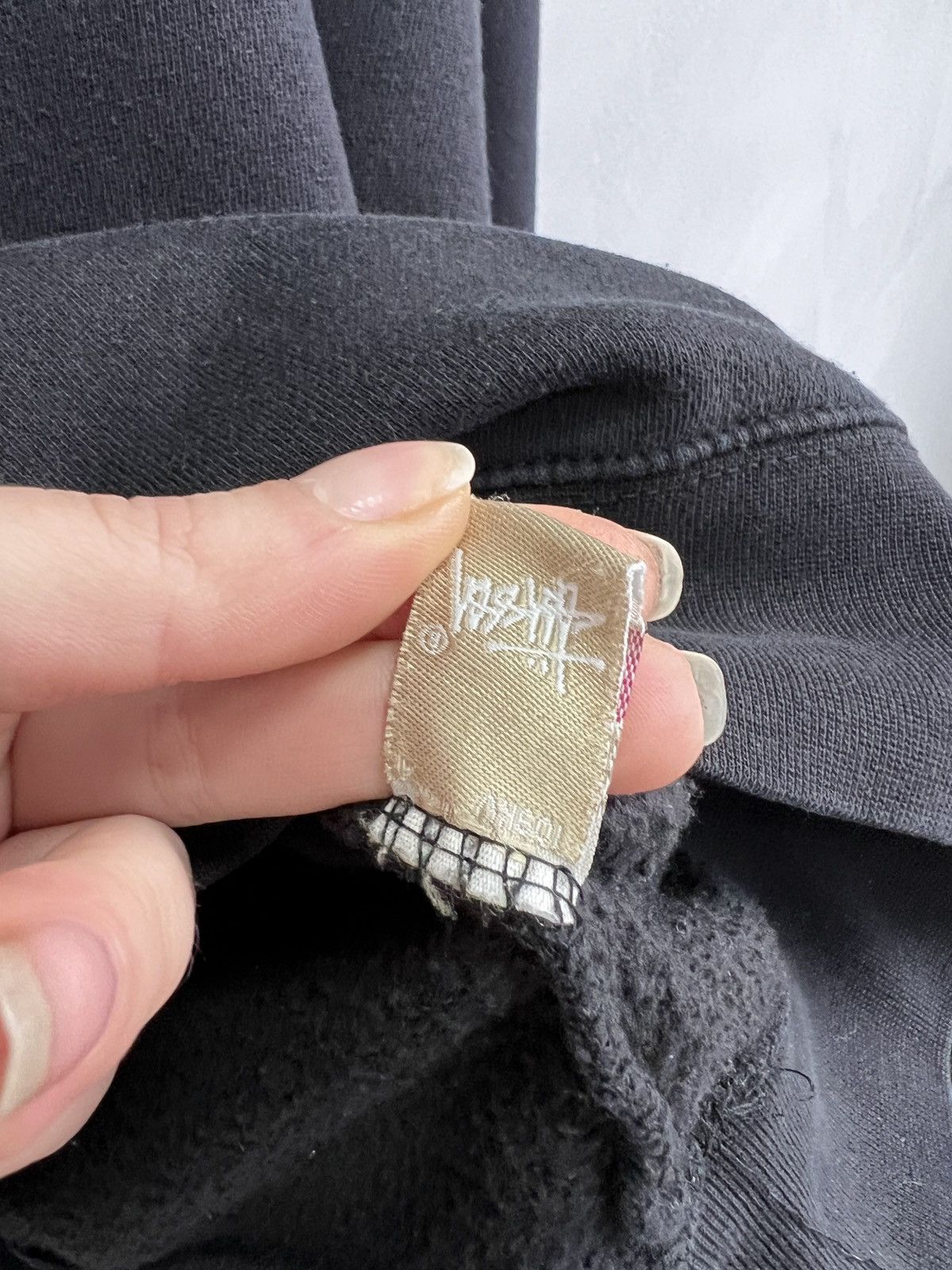 Stussy Stussy Small Logo Black Crewneck 90s Skate Street Style Size US L / EU 52-54 / 3 - 9 Thumbnail