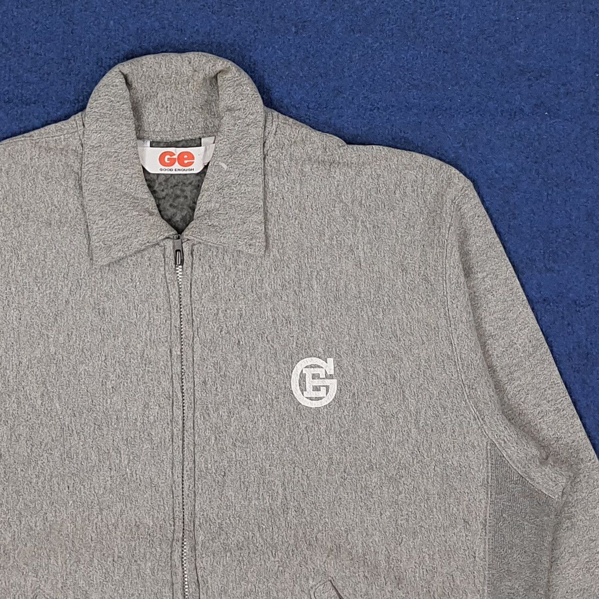 GOODENOUGH Vintage GE GOODENOUGH Japan Zipper Sweatshirt C247N8 Size US M / EU 48-50 / 2 - 2 Thumbnail