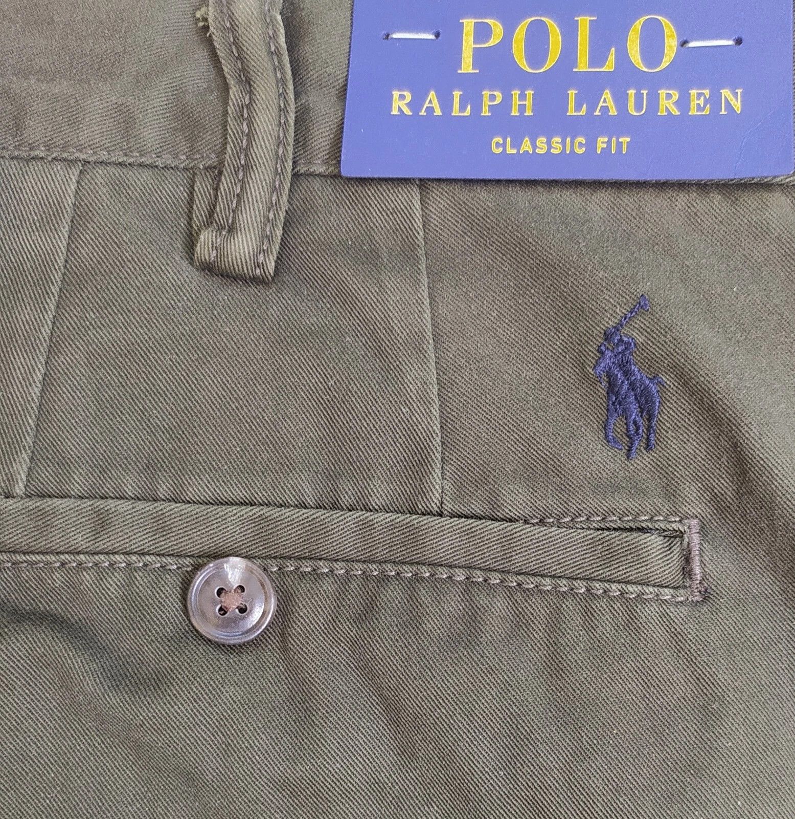 Polo Ralph Lauren Polo Ralph Lauren Classic Fit Chino Pant ATP 0119 Size US 38 / EU 54 - 9 Thumbnail
