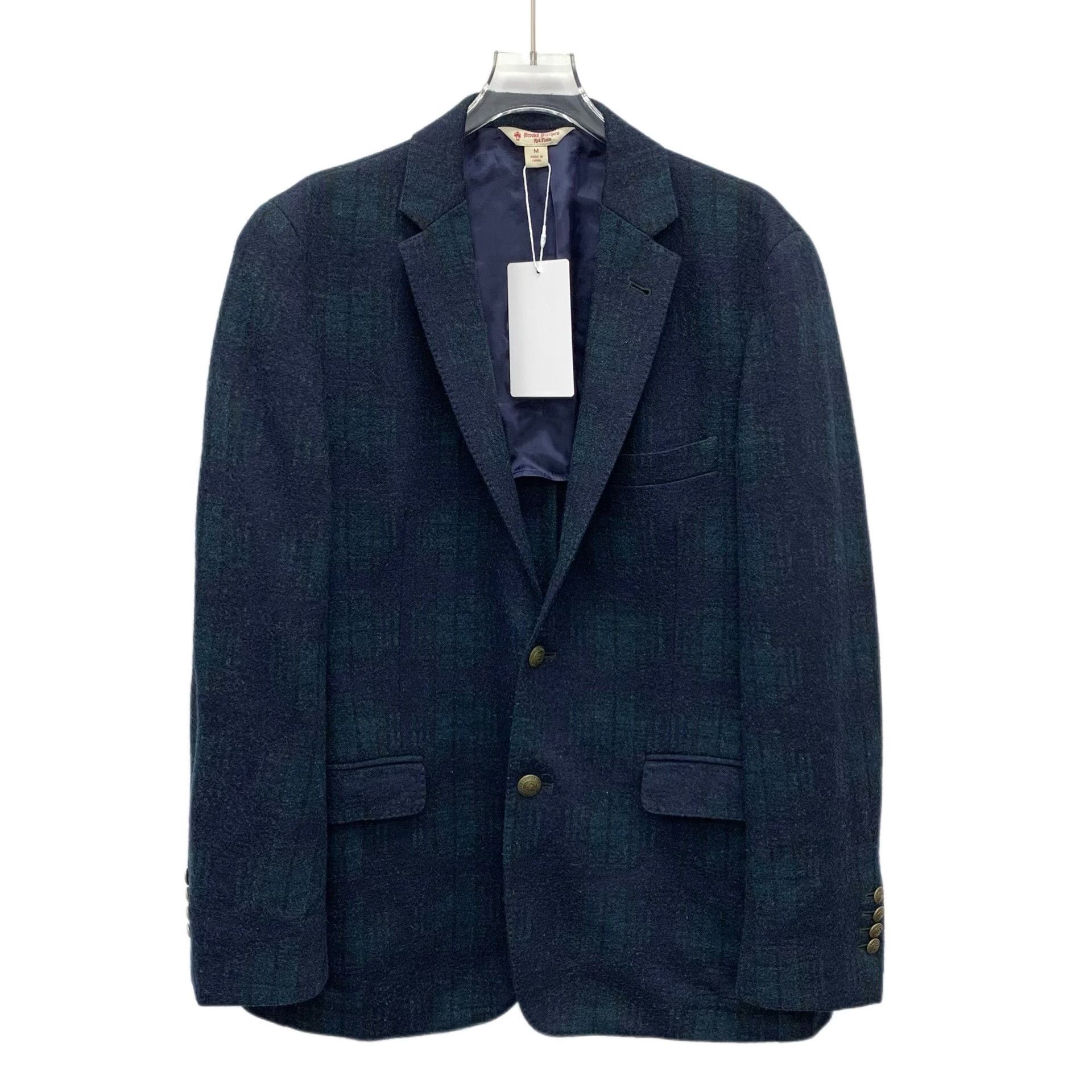 Versace Versace Wool Blue Suit M Men Size 40R - 1 Thumbnail