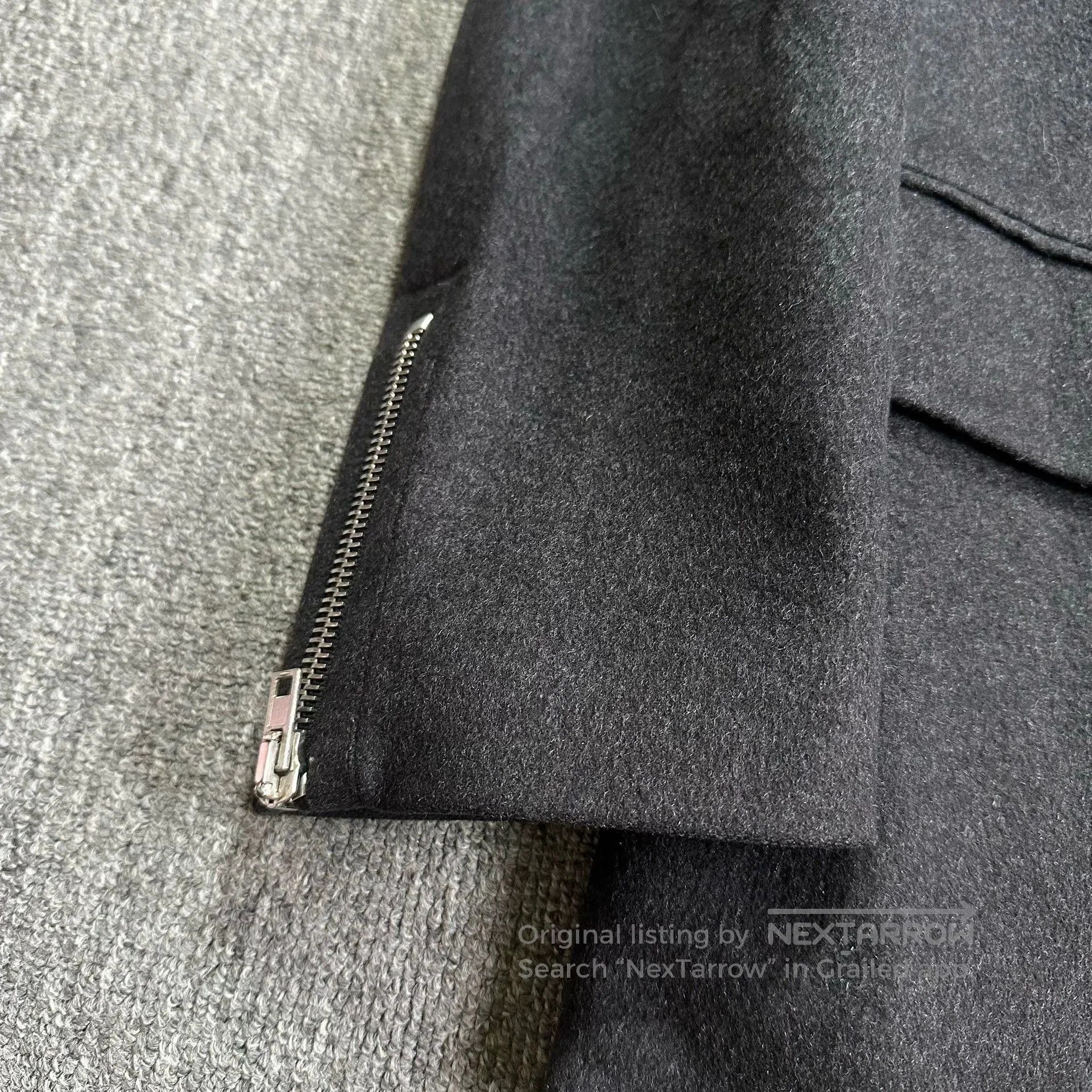 Alexander McQueen Alexander McQueen Black Leather Collar Coat. Size US M / EU 48-50 / 2 - 2 Thumbnail