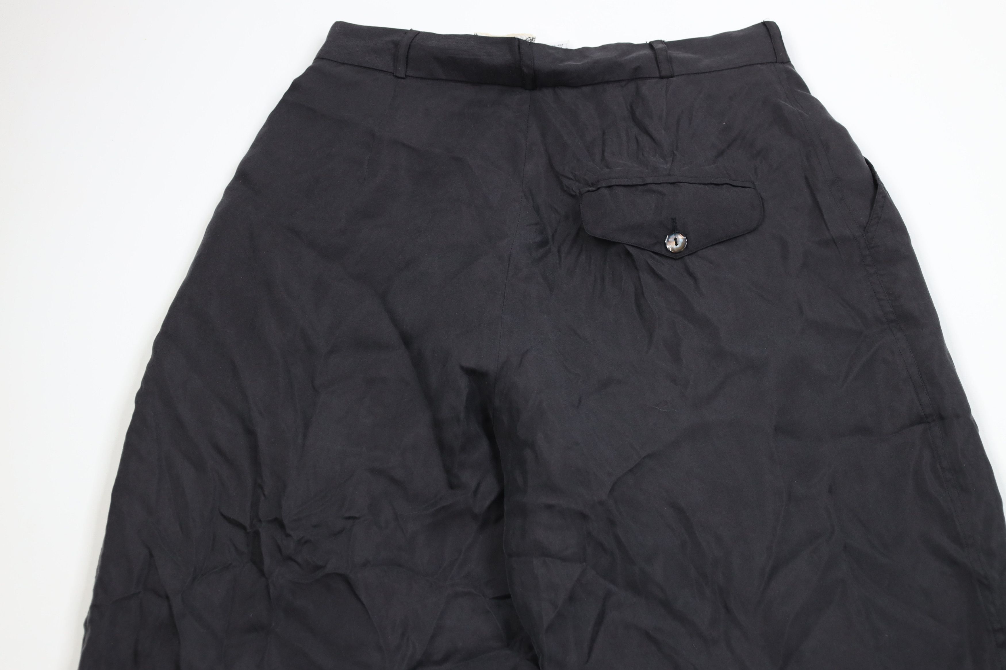 Vintage Deadstock Vintage 90s Streetwear Relaxed Fit Pants Black Size US 30 / EU 46 - 8 Thumbnail