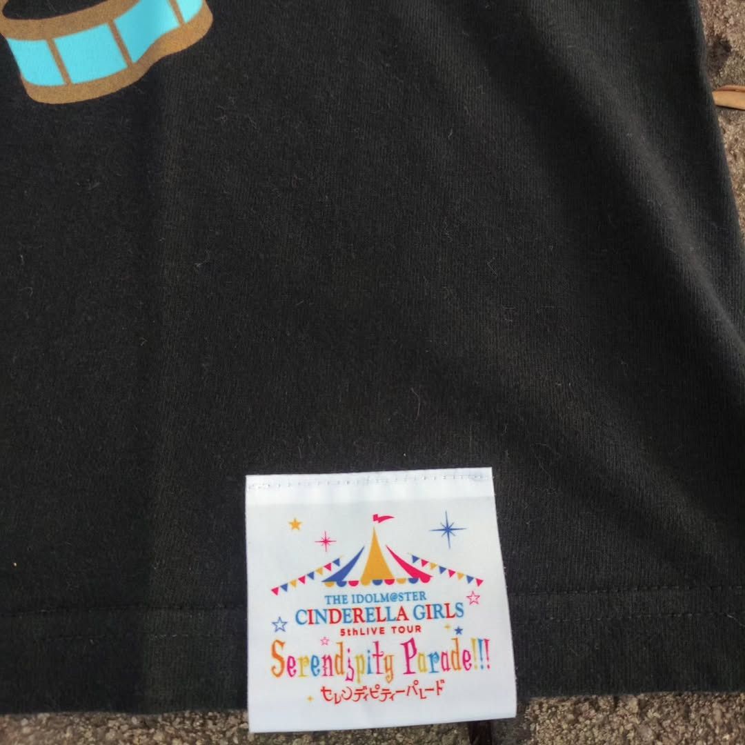 Anime Idolmaster Cinderella Girls Serendipity Parade Tour 2017 Tee Size US M / EU 48-50 / 2 - 4 Thumbnail