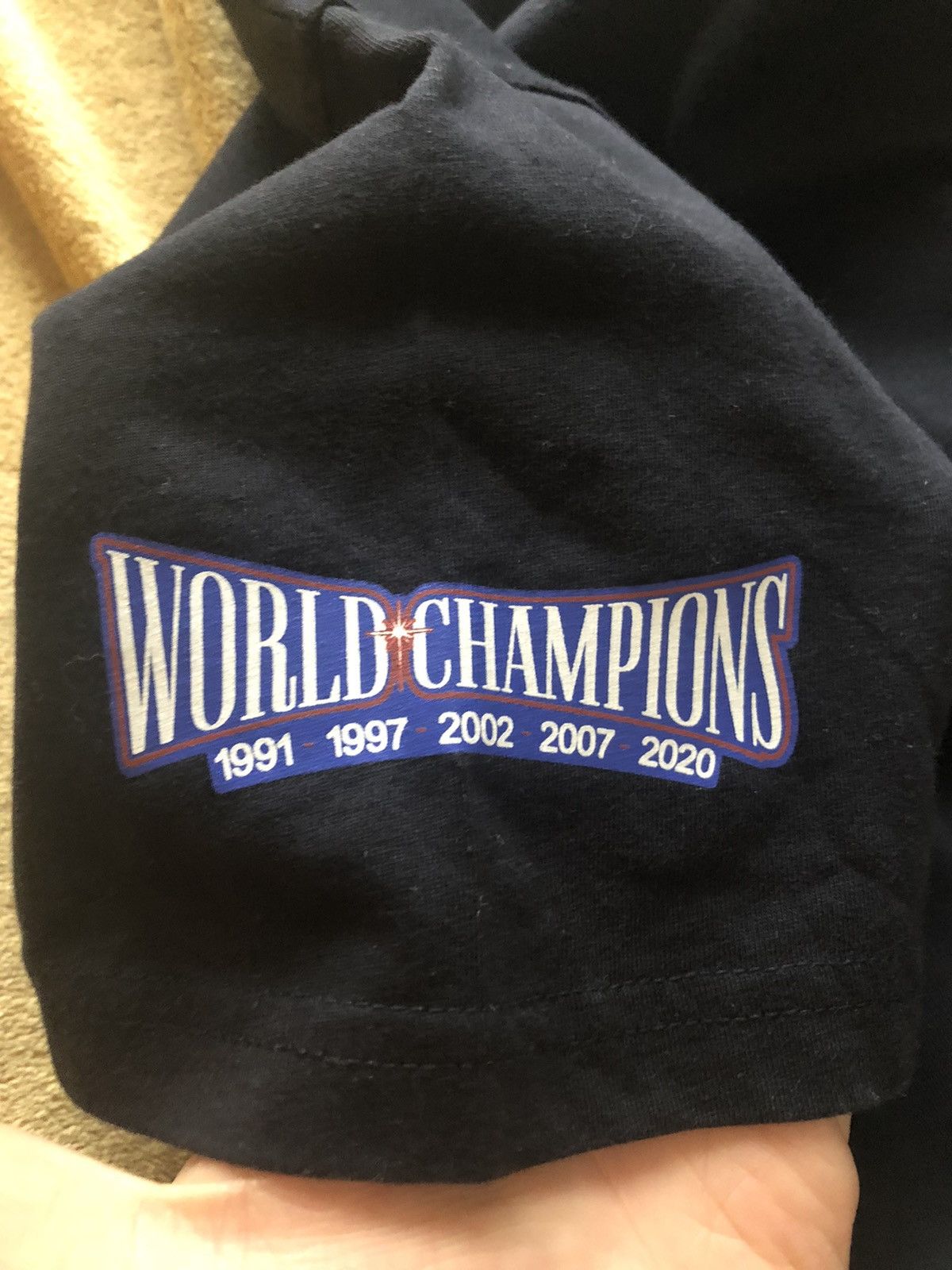 Vintage MERCIER BASEBALL WORLD CHAMPS VINTAGE TEE SHIRT Size US S / EU 44-46 / 1 - 4 Thumbnail