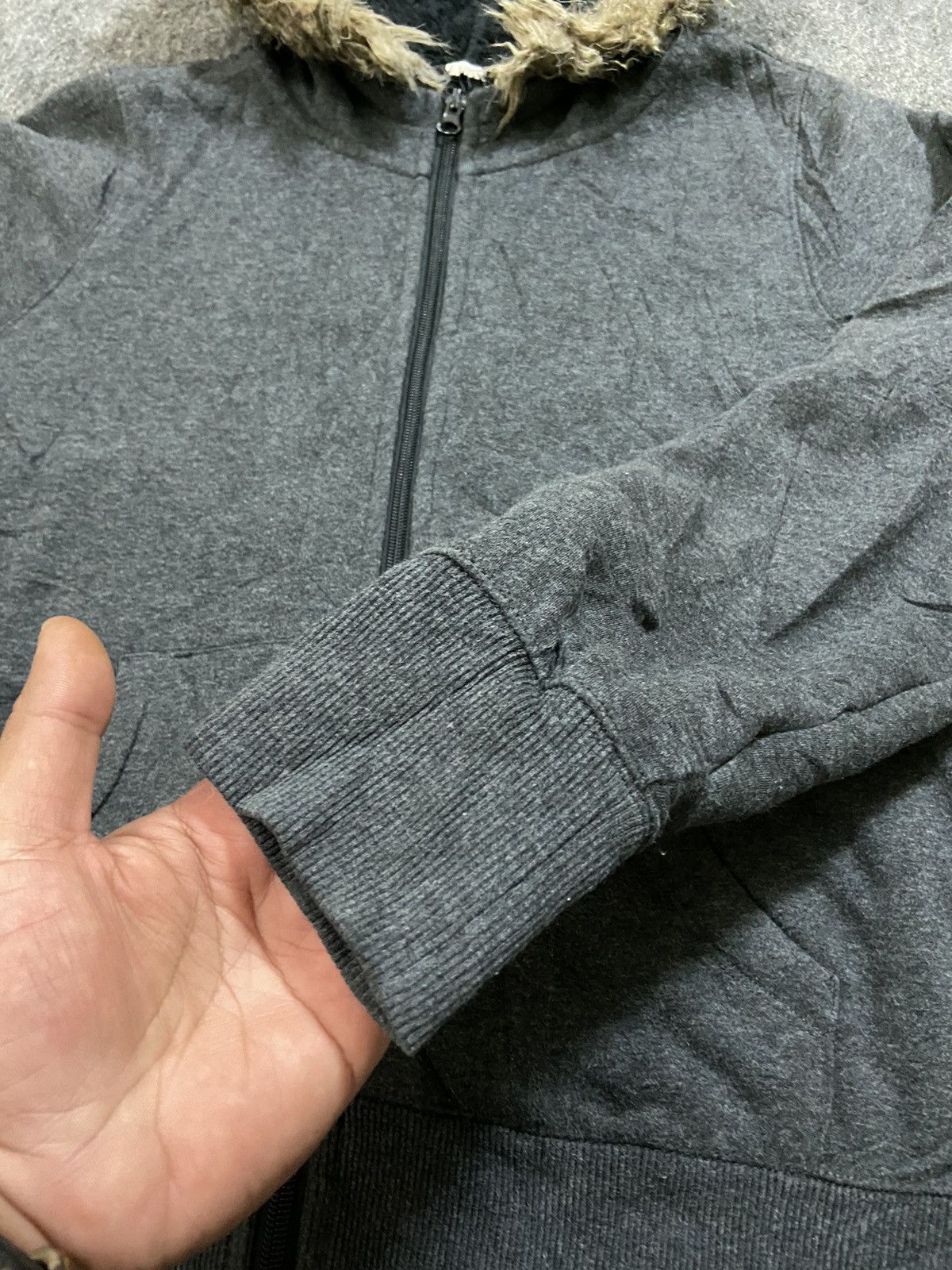 If Six Was Nine × Japanese Brand × Le Grande Bleu (L.G.B.) GU sherva fur hoddies ifsix lgb japanese Size US M / EU 48-50 / 2 - 4 Thumbnail