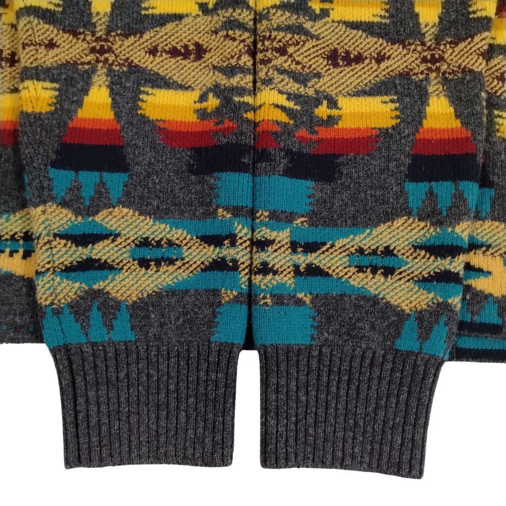Junya Watanabe Sweater Native American pattern wool knit Multicolor Size US M / EU 48-50 / 2 - 3 Thumbnail