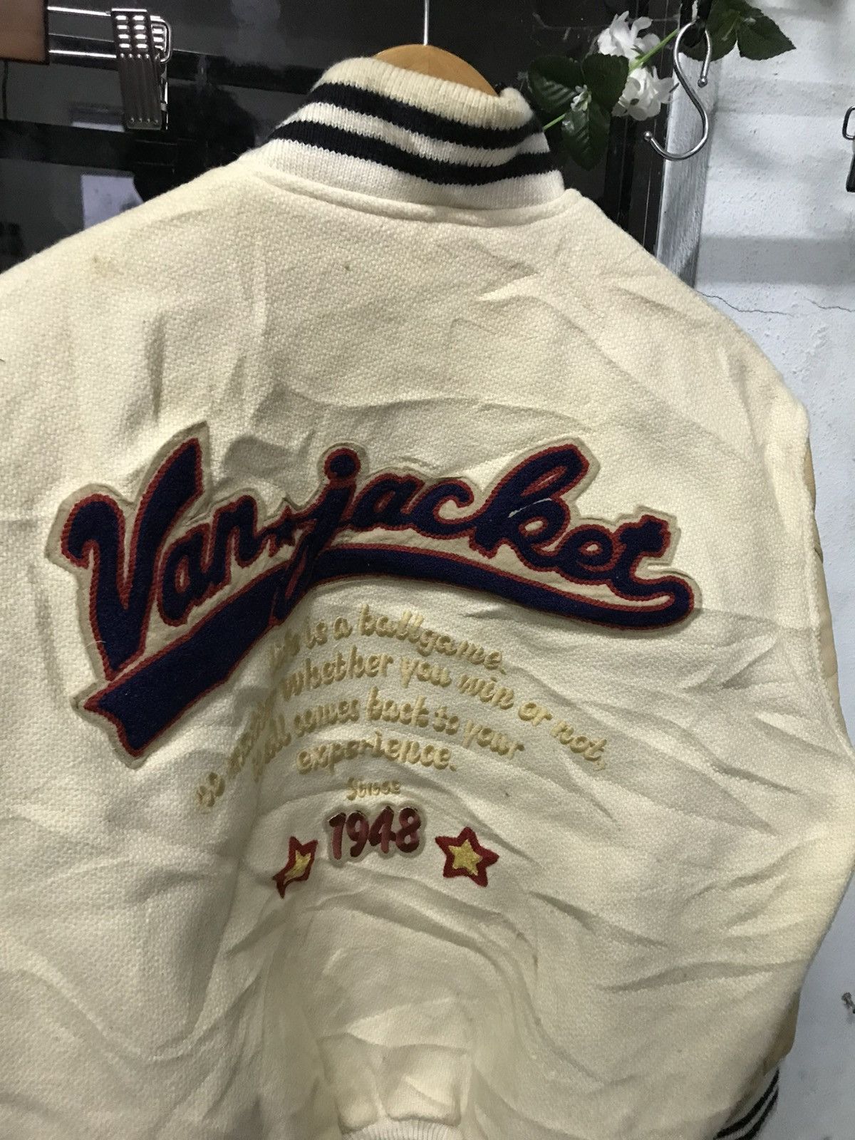 Van VAN JAC VARSITY LEATHER NICE JACKET Size US L / EU 52-54 / 3 - 3 Thumbnail