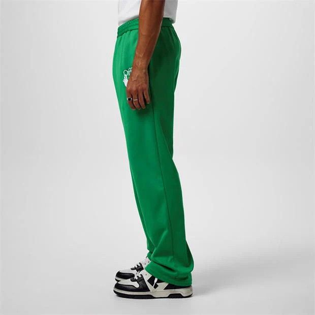 Off-White o1gr1nt0325 Hand Off Slim Trackpant in Green Size US 36 / EU 52 - 4 Thumbnail