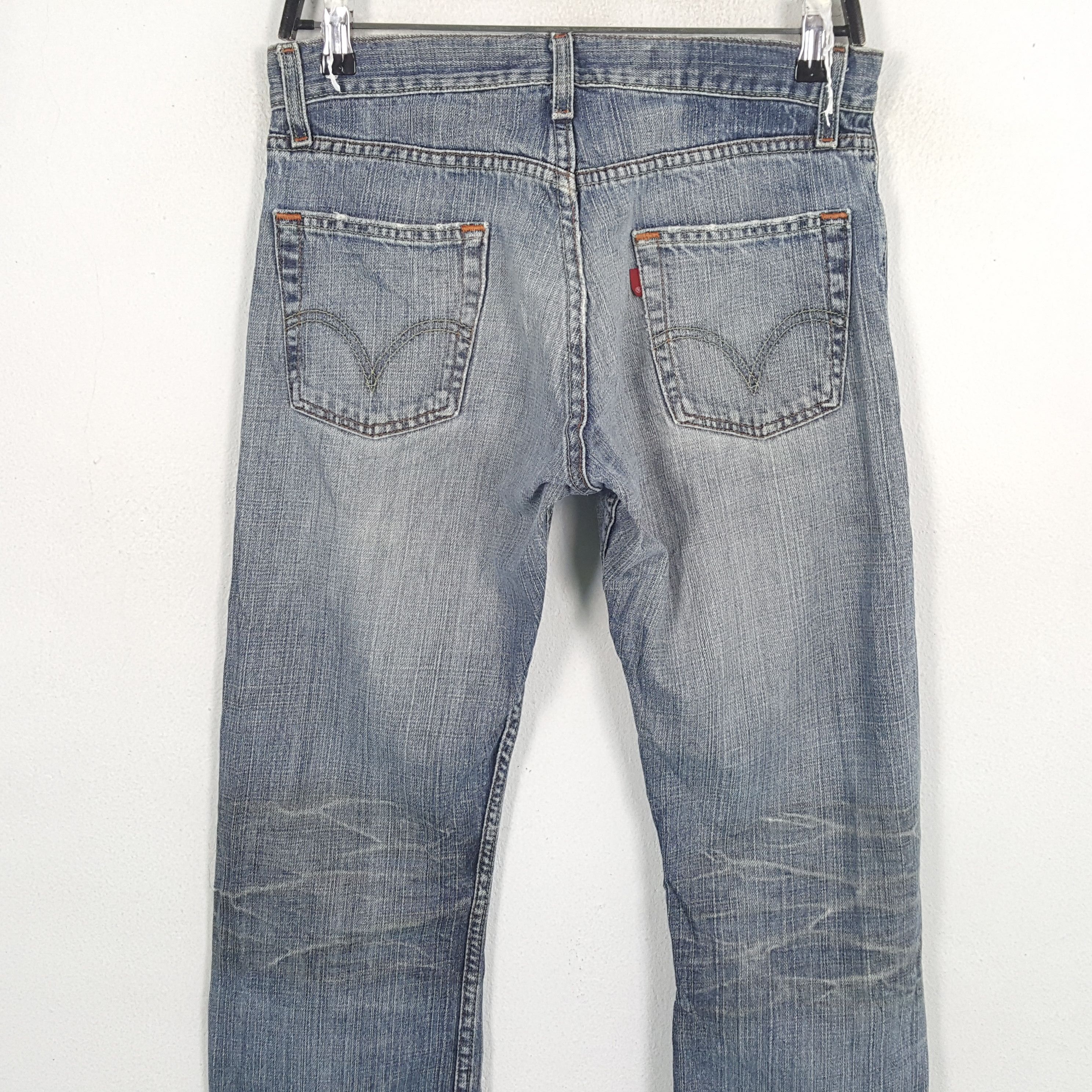Levi's × Vintage LEVIS Daily Streetwear Rock Punk Style Distressed Jeans Size US 29 - 2 Thumbnail