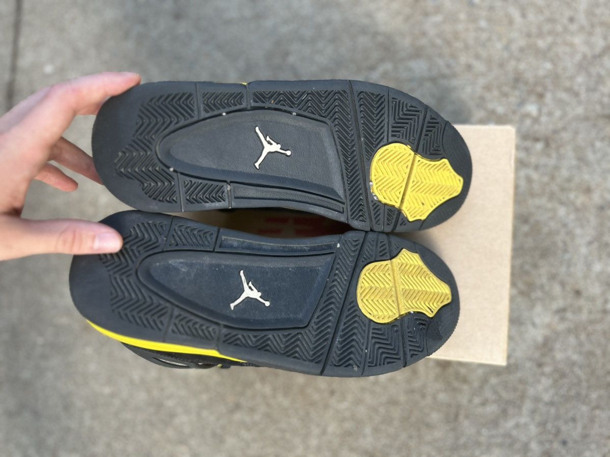 Jordan Brand × Nike Jordan 4 Yellow Thunder size 9.5 Size US 9.5 / EU 42-43 - 6 Thumbnail