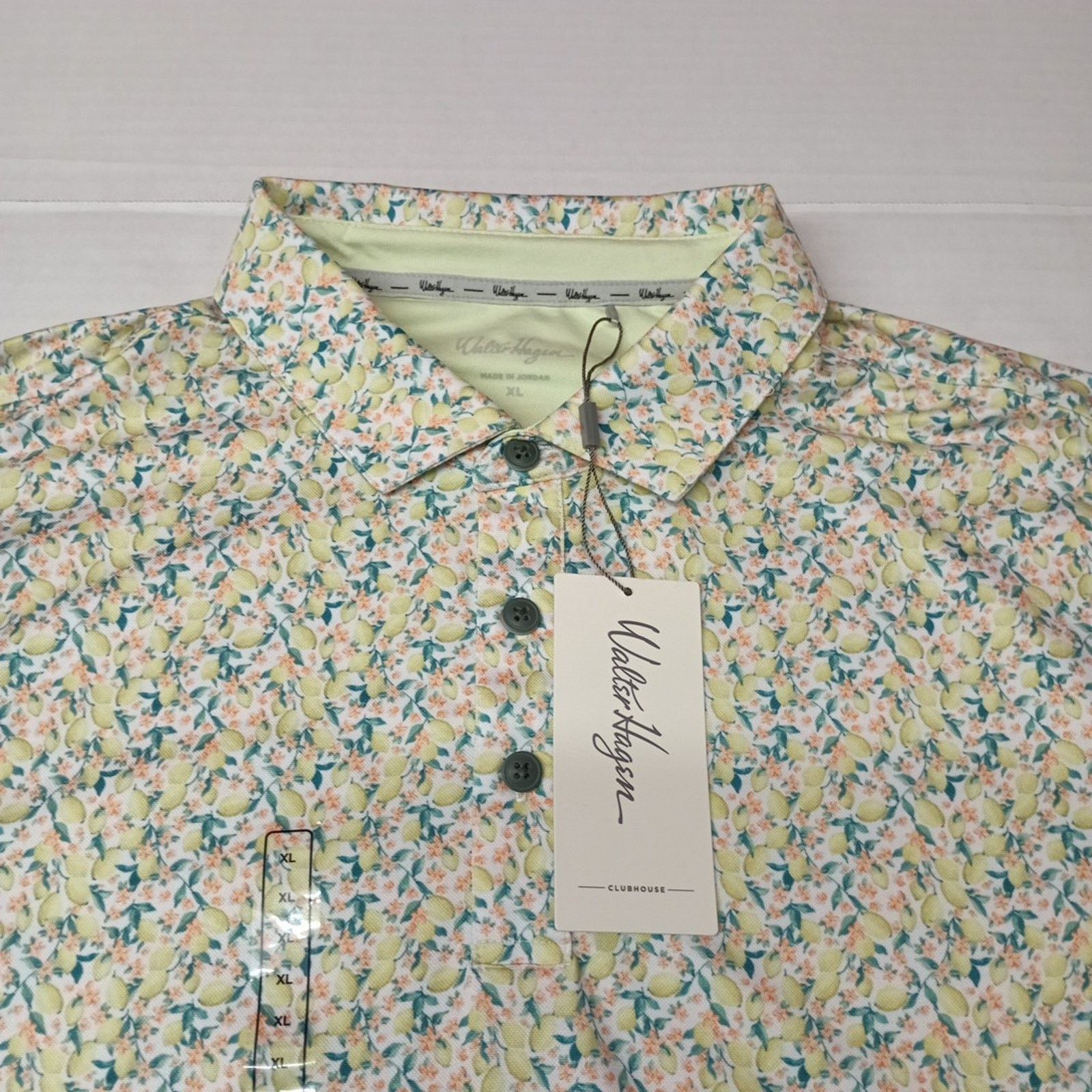 Other Walter Hagen Lemon Sorbet Golf Polo Shirt Mens XL Multicolor Size US XL / EU 56 / 4 - 2 Thumbnail