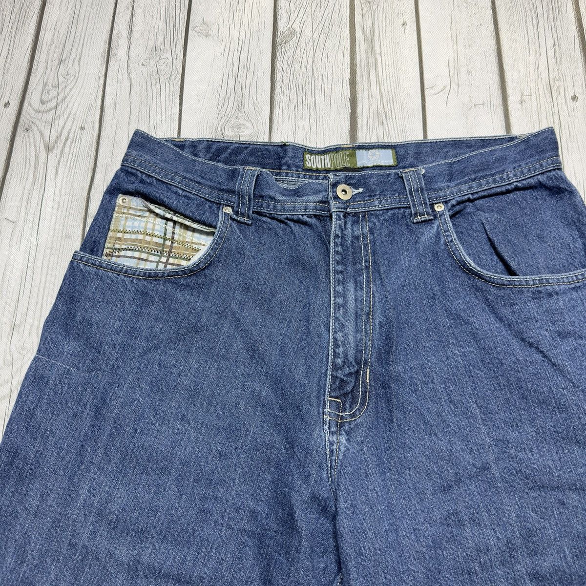Southpole × Vintage Vintage Southpole jean shorts Size US 36 / EU 52 - 3 Thumbnail