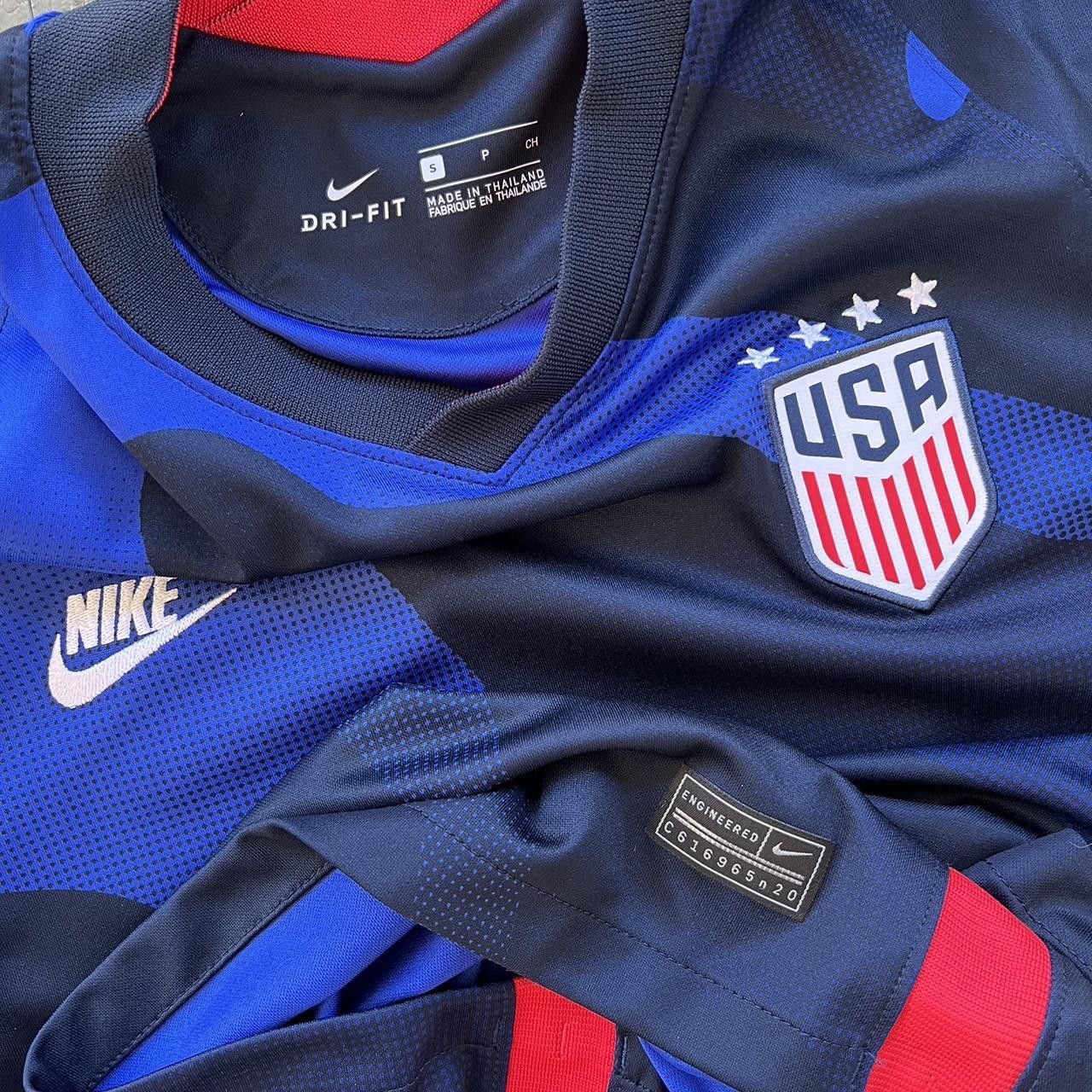 Nike × Vintage Usa Soccer Jersey Size US S / EU 44-46 / 1 - 4 Thumbnail