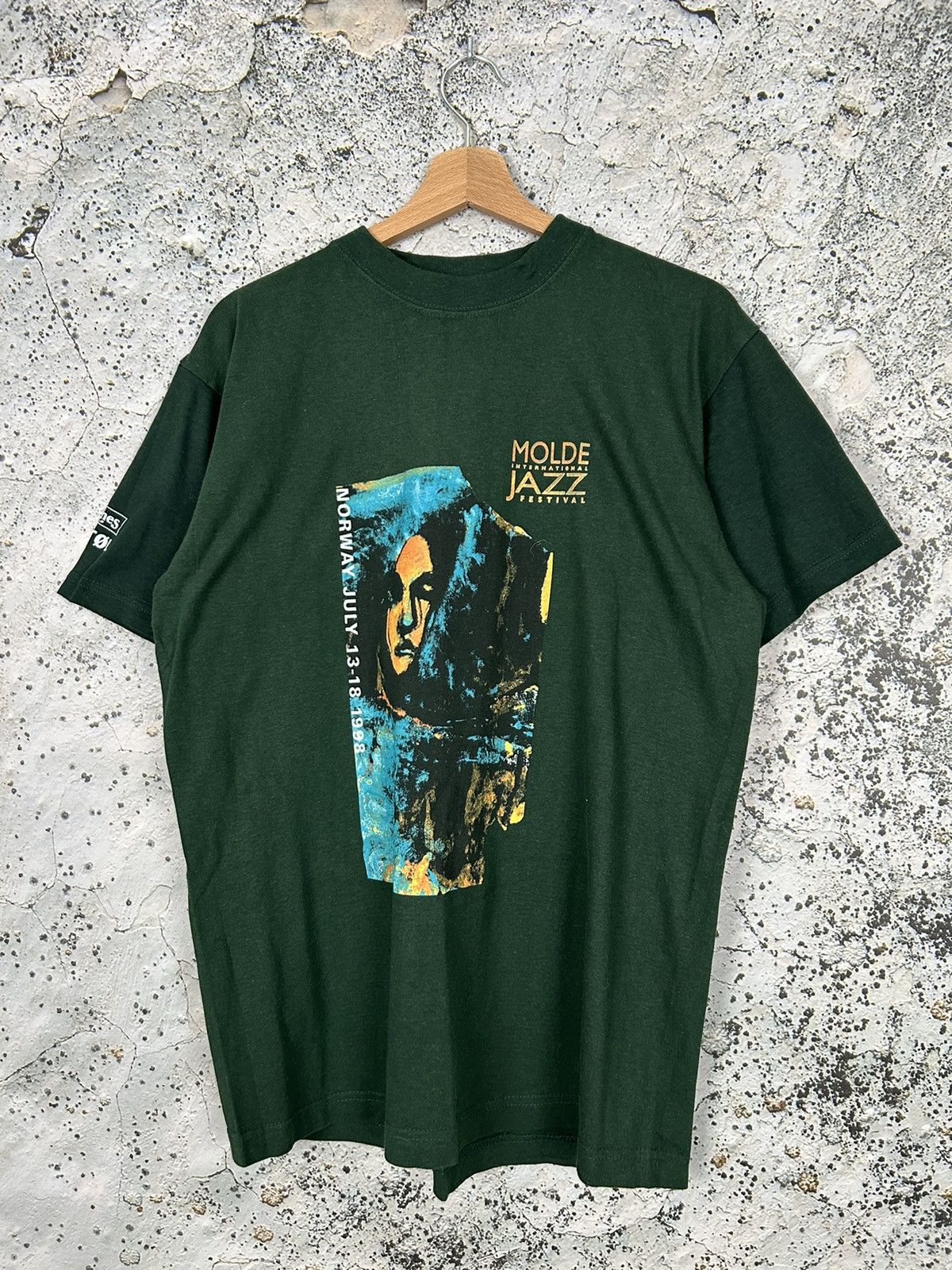 Band Tees Vintage 1998 Molde Jazz Festival Graphic Tee Hype Music Art Size US M / EU 48-50 / 2 - 1 Thumbnail