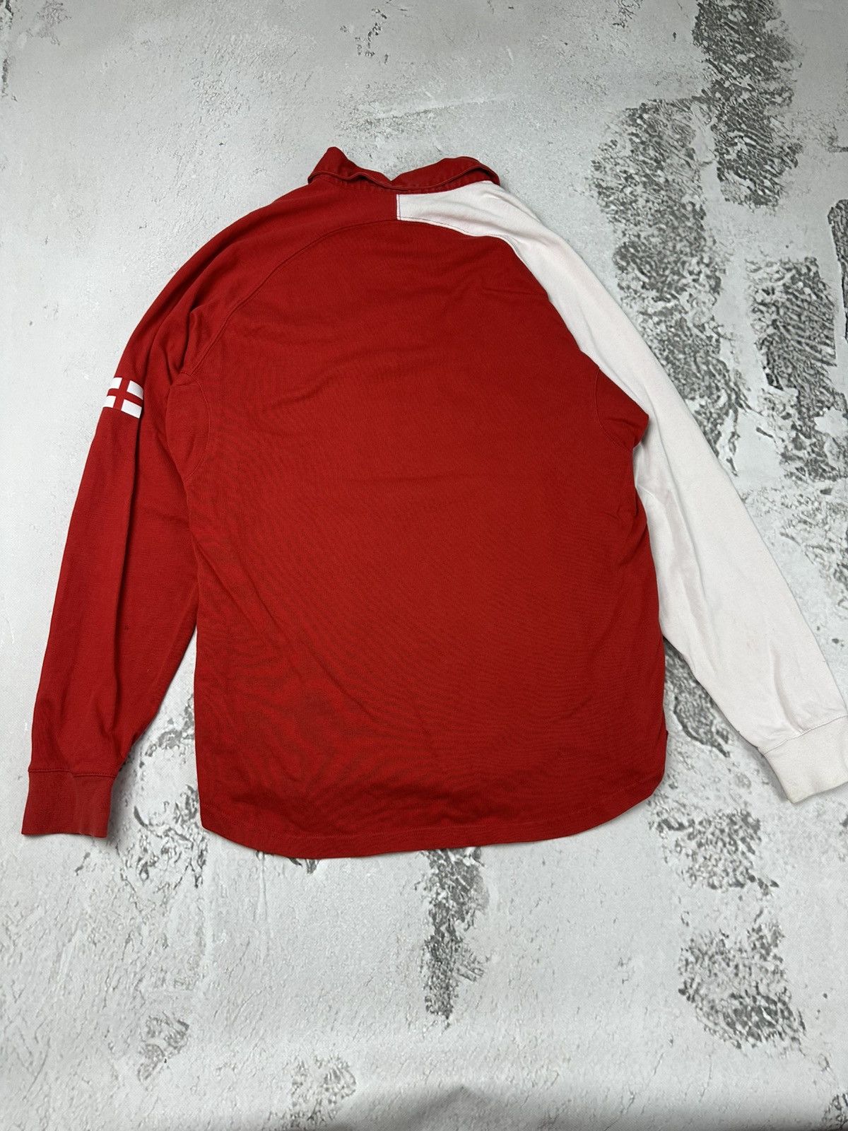 Nike Vintage Nike England Rugby Shirt World Cup Winner Red Y2K Size US L / EU 52-54 / 3 - 10 Thumbnail