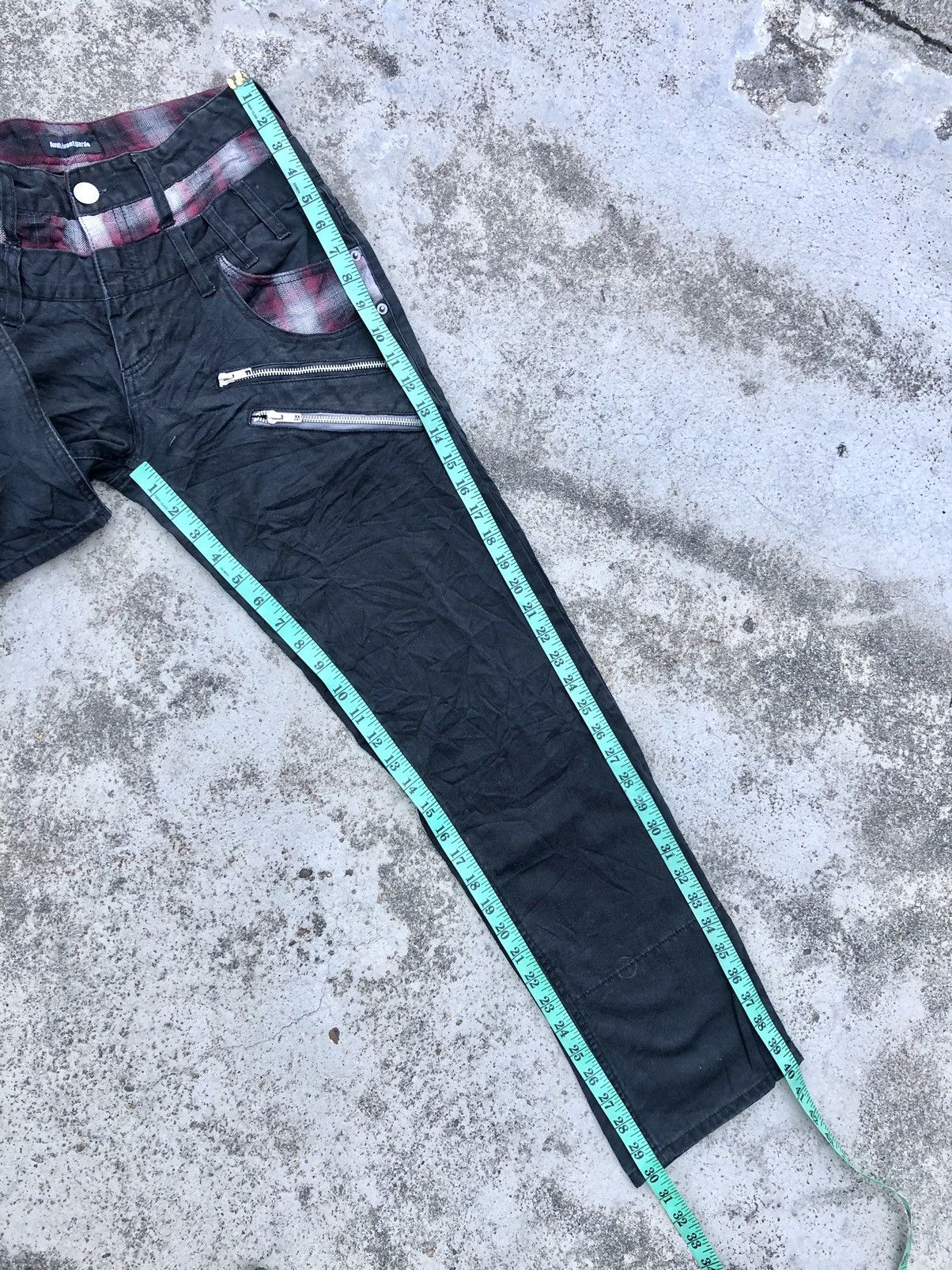 Japanese Brand AVAIL AVANT GARDE DOUBLE WAIST PANT Size US 28 / EU 44 - 11 Thumbnail