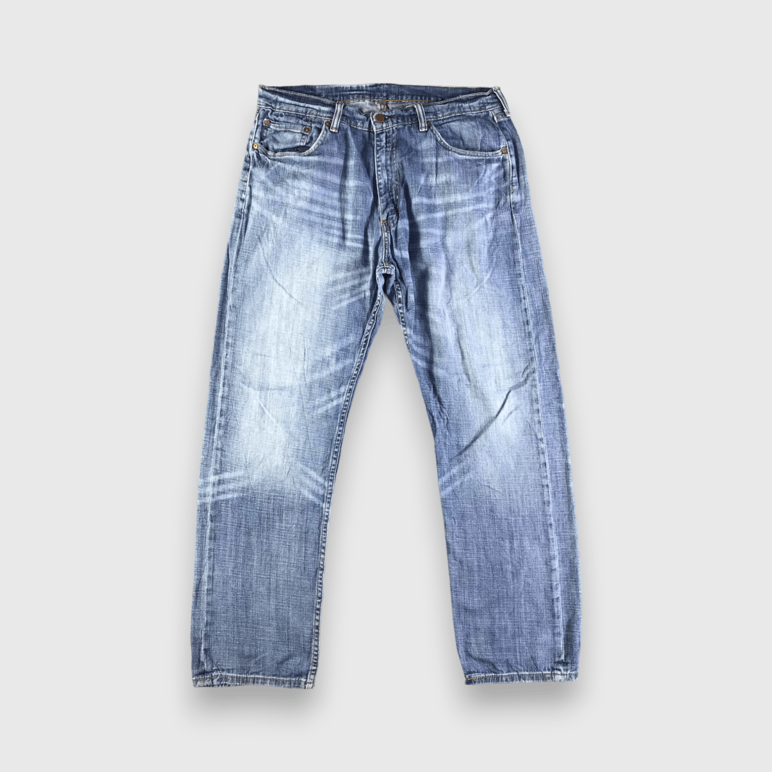 Levi's Vintage Blue Wash Levis 505 Jeans-J4504 Size US 35 - 1 Thumbnail