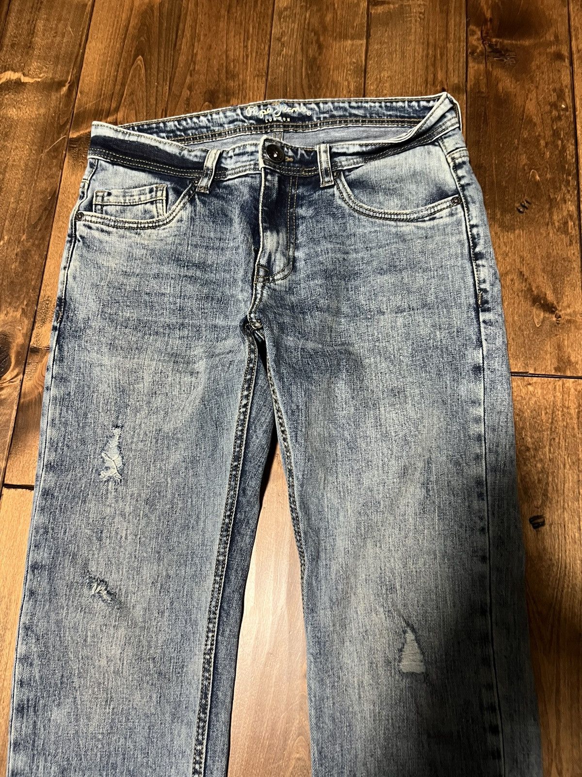 If Six Was Nine × Pepe Jeans Pepe Jeans light denim Size US 30 / EU 46 - 4 Thumbnail
