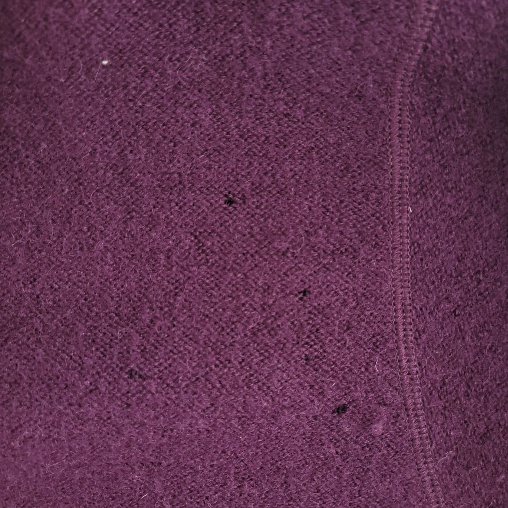 Cherokee Cherokee Womens Wool Cardigan Plus Size 18-20W Purple Button Sweater Size XXL / US 16-18 / IT 52-54 - 4 Thumbnail