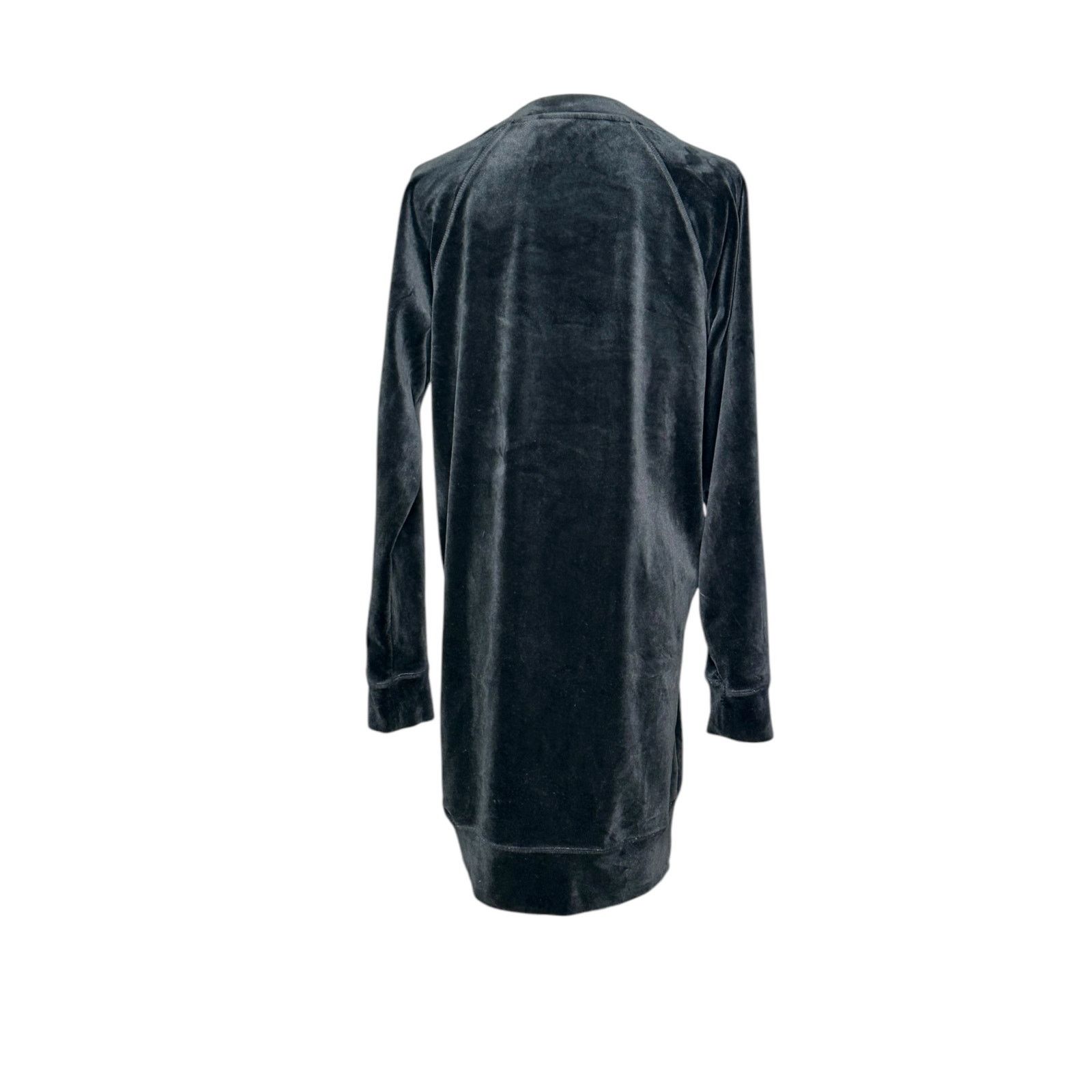 DKNY DKNY black velvet long sleeves mini t shirt dress size XS Size XS / US 0-2 / IT 36-38 - 9 Thumbnail