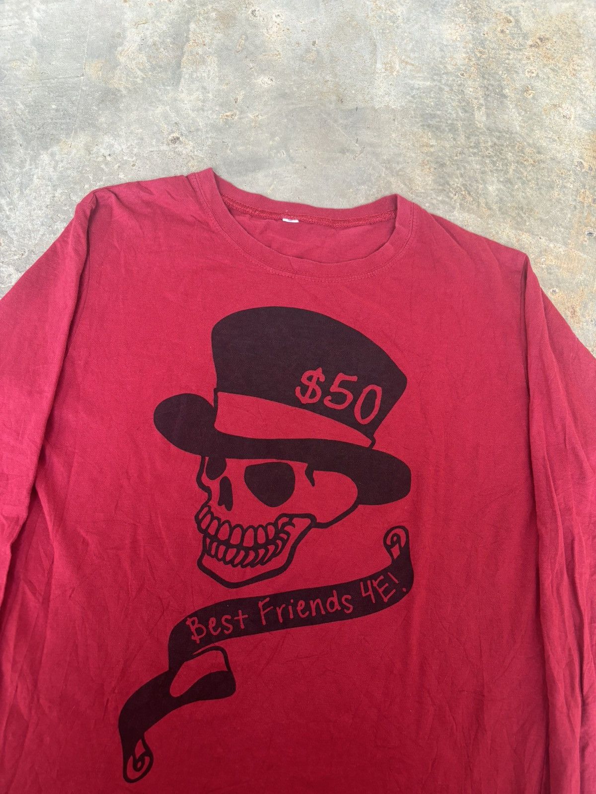 Hysteric Glamour × If Six Was Nine × Japanese Brand Y2k Best Friends ye Skull Ifsixwasnine Punk style Longsleeve Size US M / EU 48-50 / 2 - 3 Thumbnail