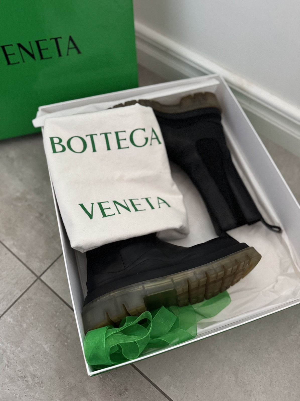 Bottega Veneta Bottega Veneta The Tire Chelsea boots clear sole Size US 10 / IT 40 - 6 Thumbnail